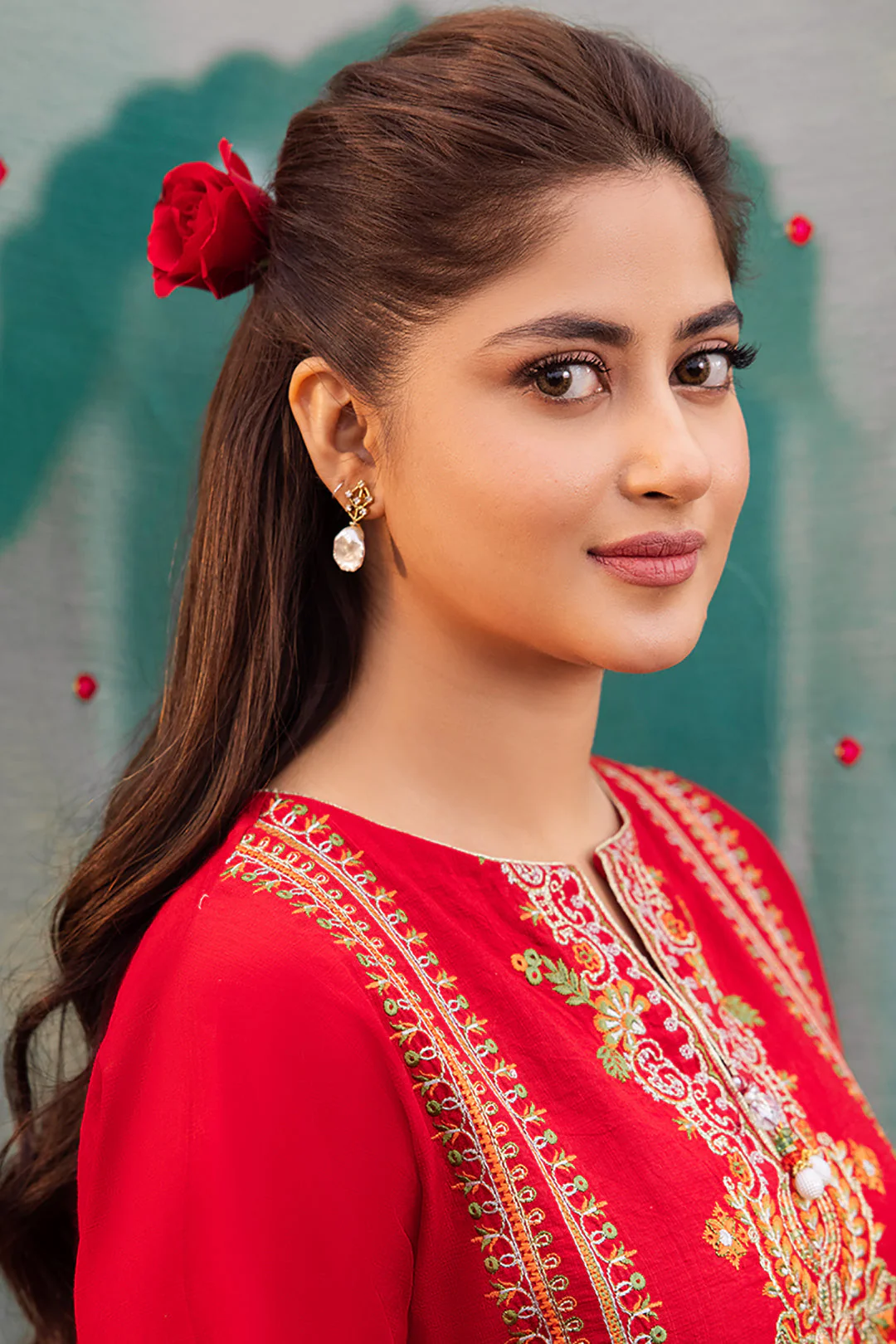 Embroidered Shirt Shalwar Dupatta - 1122 - Image 4