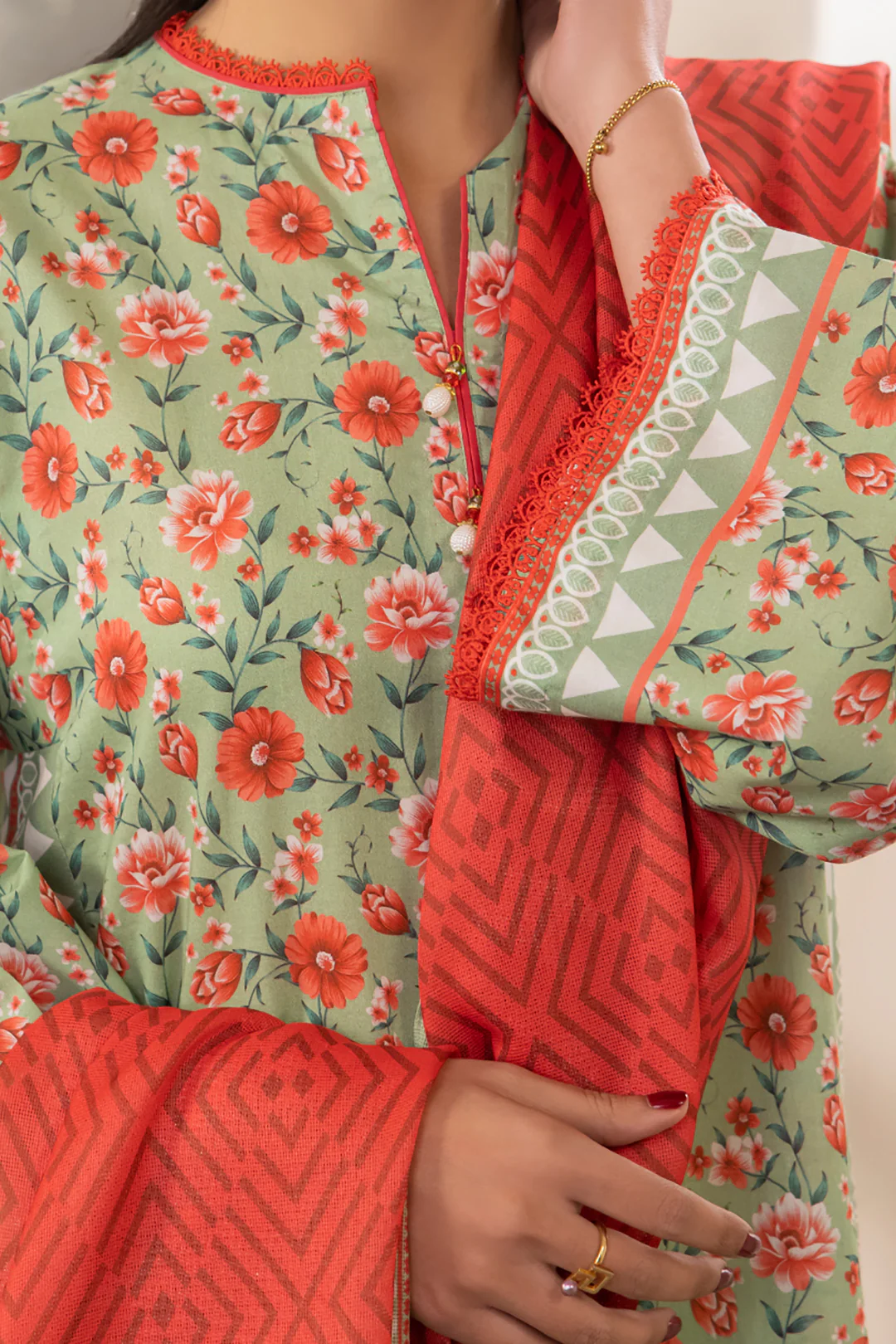 Shirt Shalwar Dupatta - 1625 - Image 4