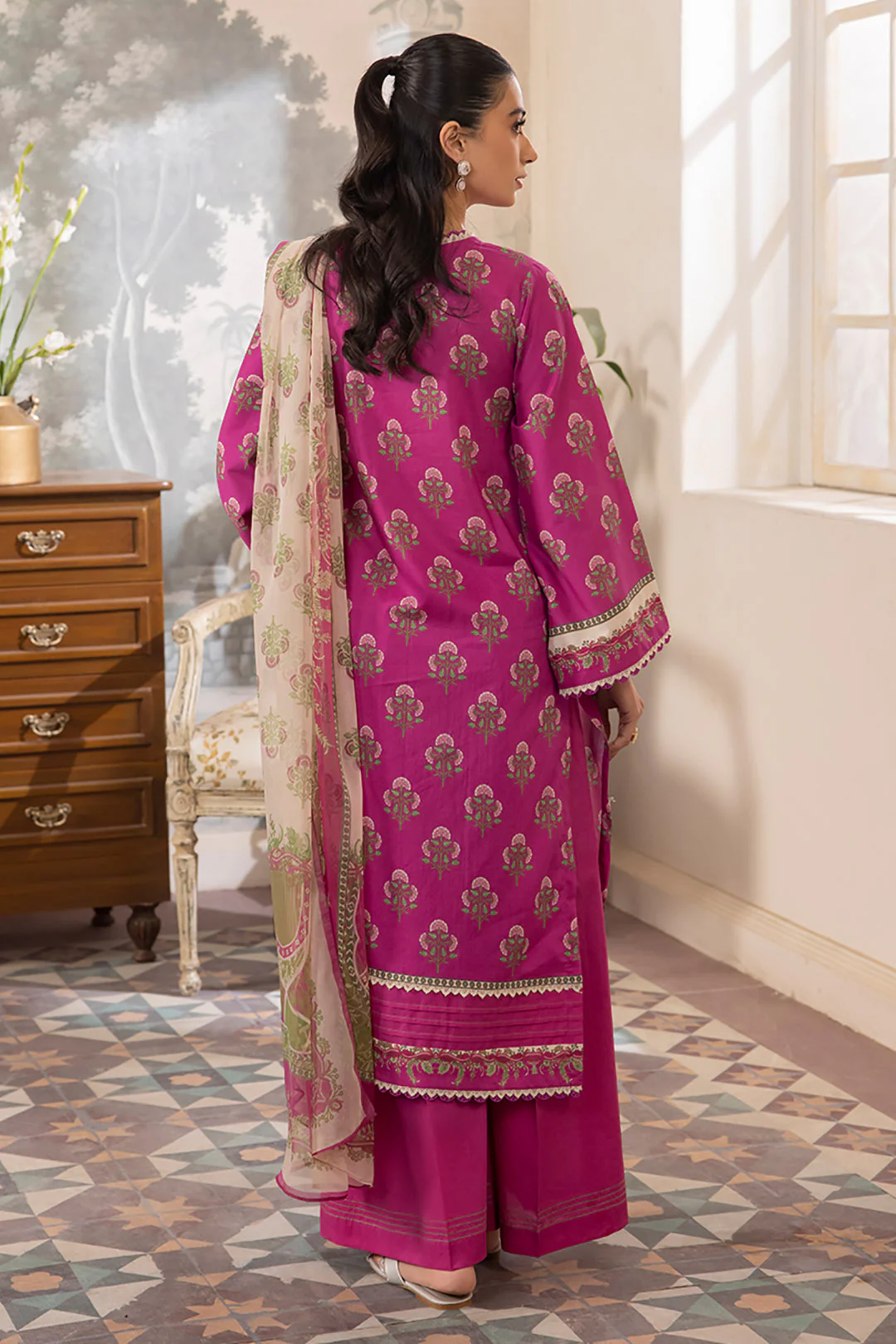 Shirt Shalwar Dupatta - 1626 - Image 5