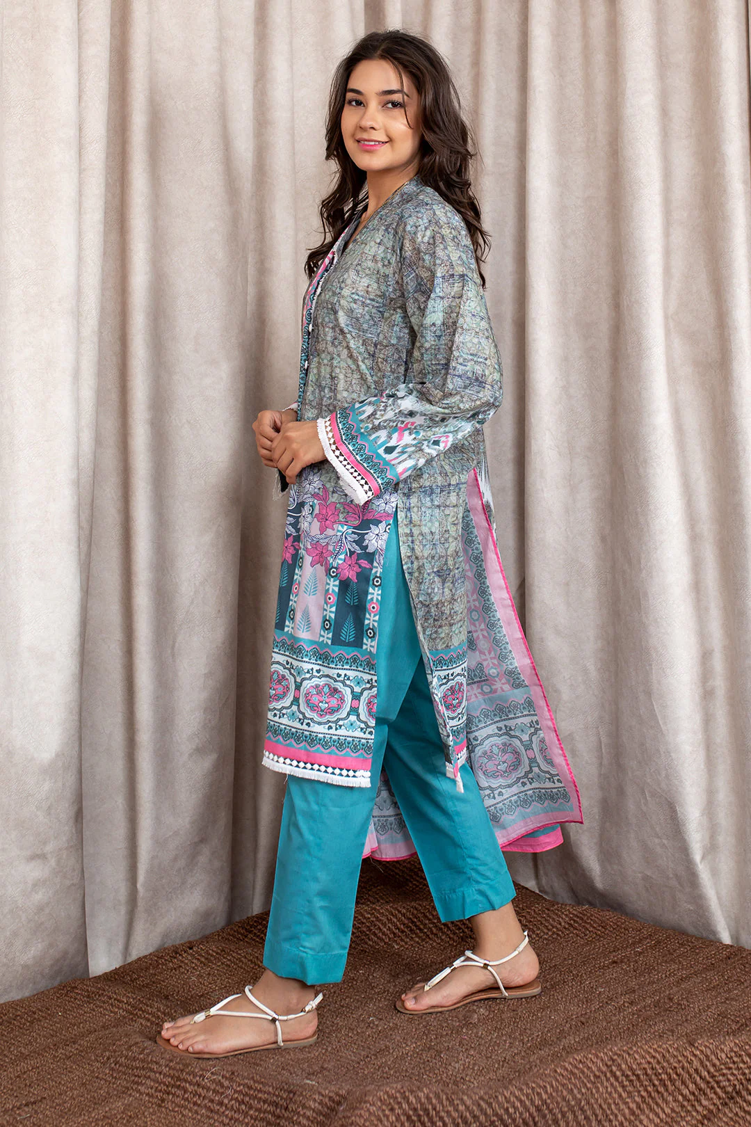 Shirt Shalwar Dupatta - 0353 - Image 5