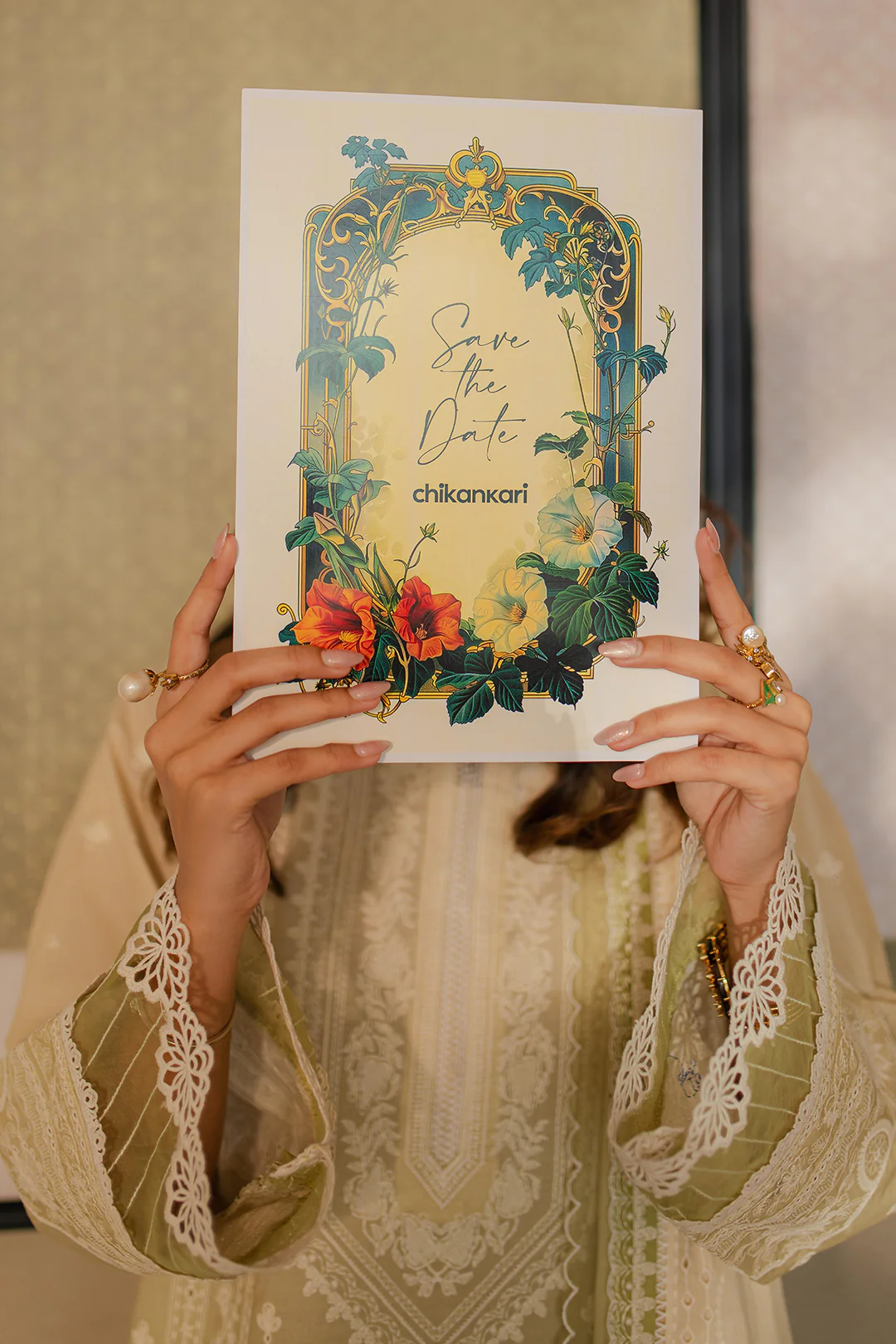 Embroidered Shirt Shalwar Dupatta - 0702 - Image 6