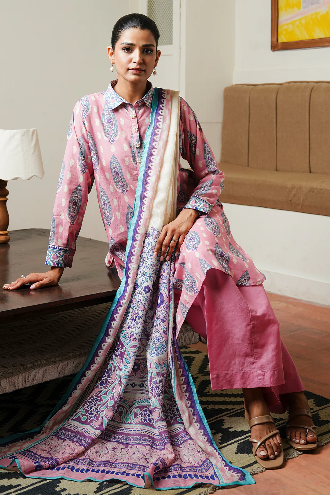 Shirt Shalwar Dupatta - 0035 - Image 3