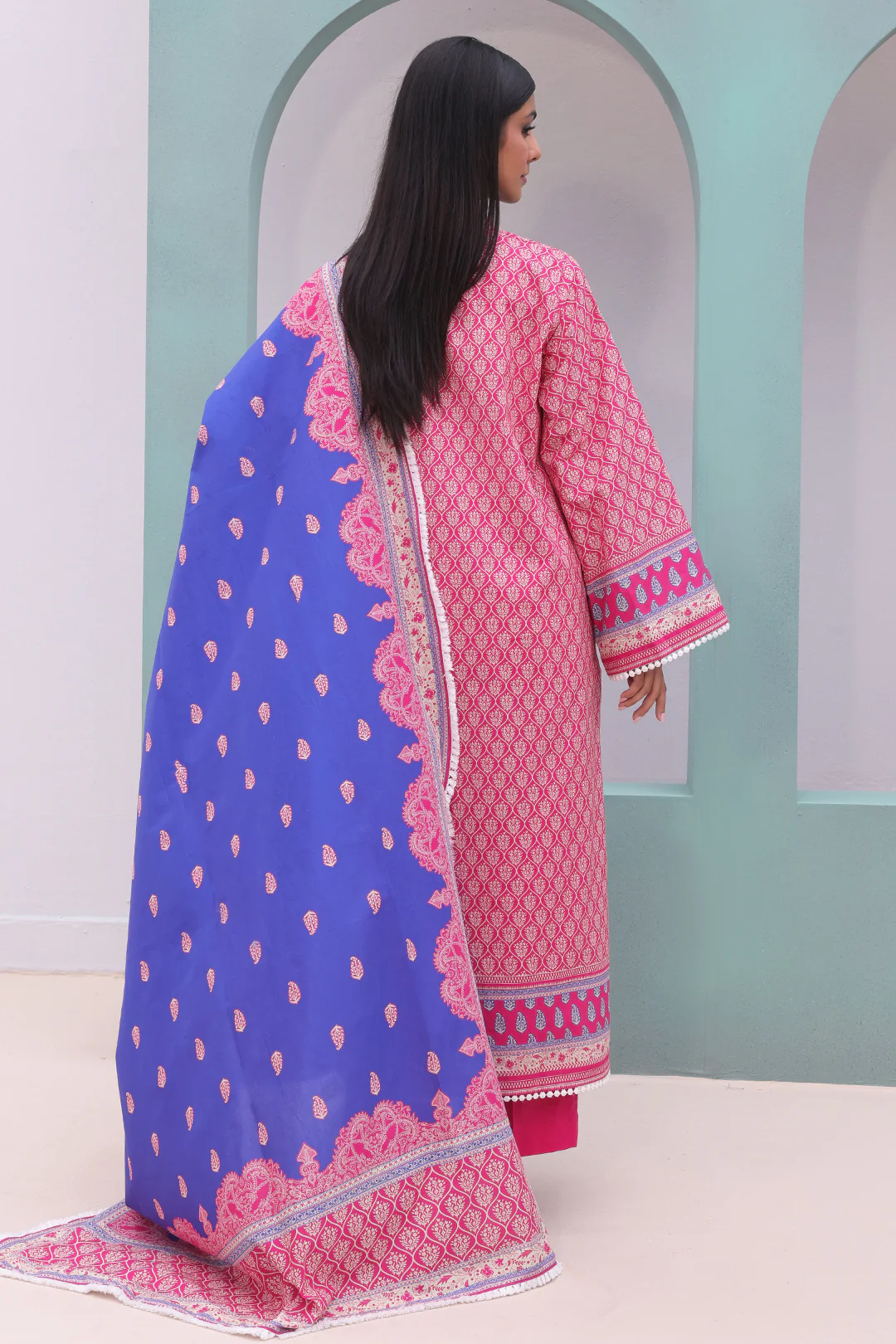 Shirt Shalwar Dupatta - 0038 - Image 5