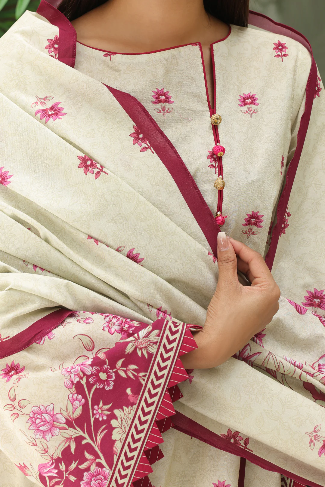 Shirt Shalwar Dupatta - 0040 - Image 4