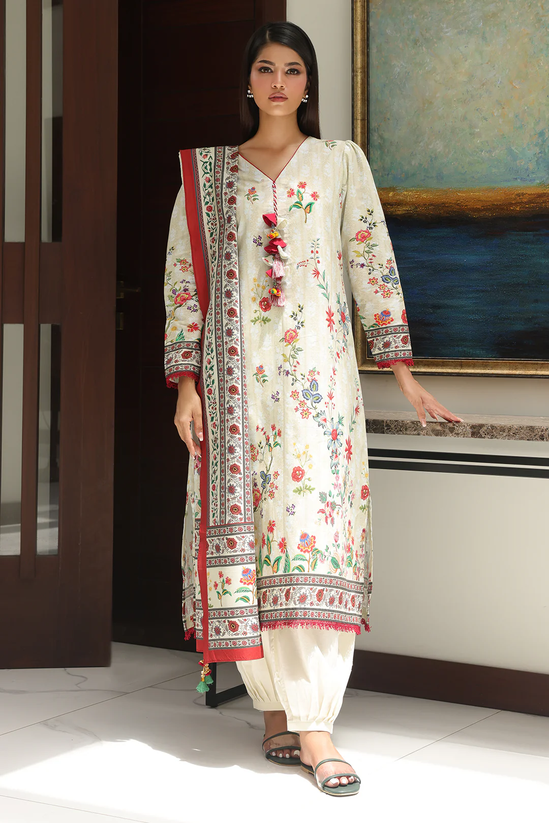 Shirt Shalwar Dupatta - 0044 - Image 3