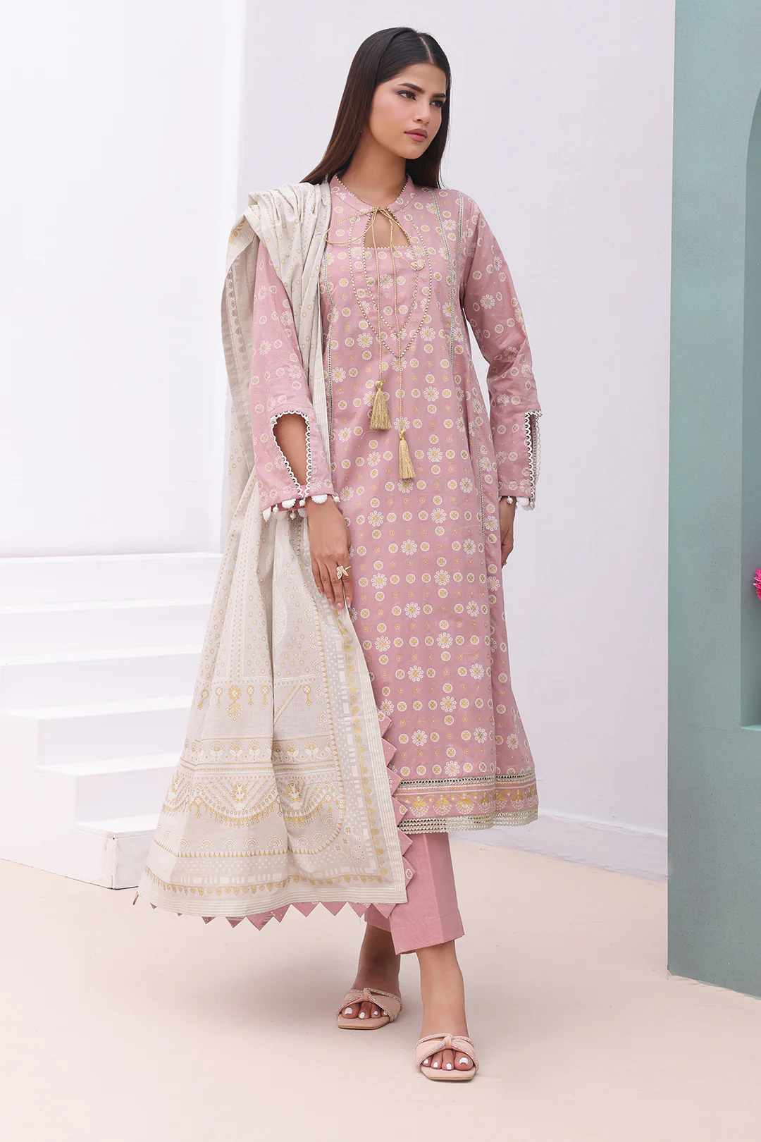 Shirt Shalwar Dupatta - 0058 - Image 4