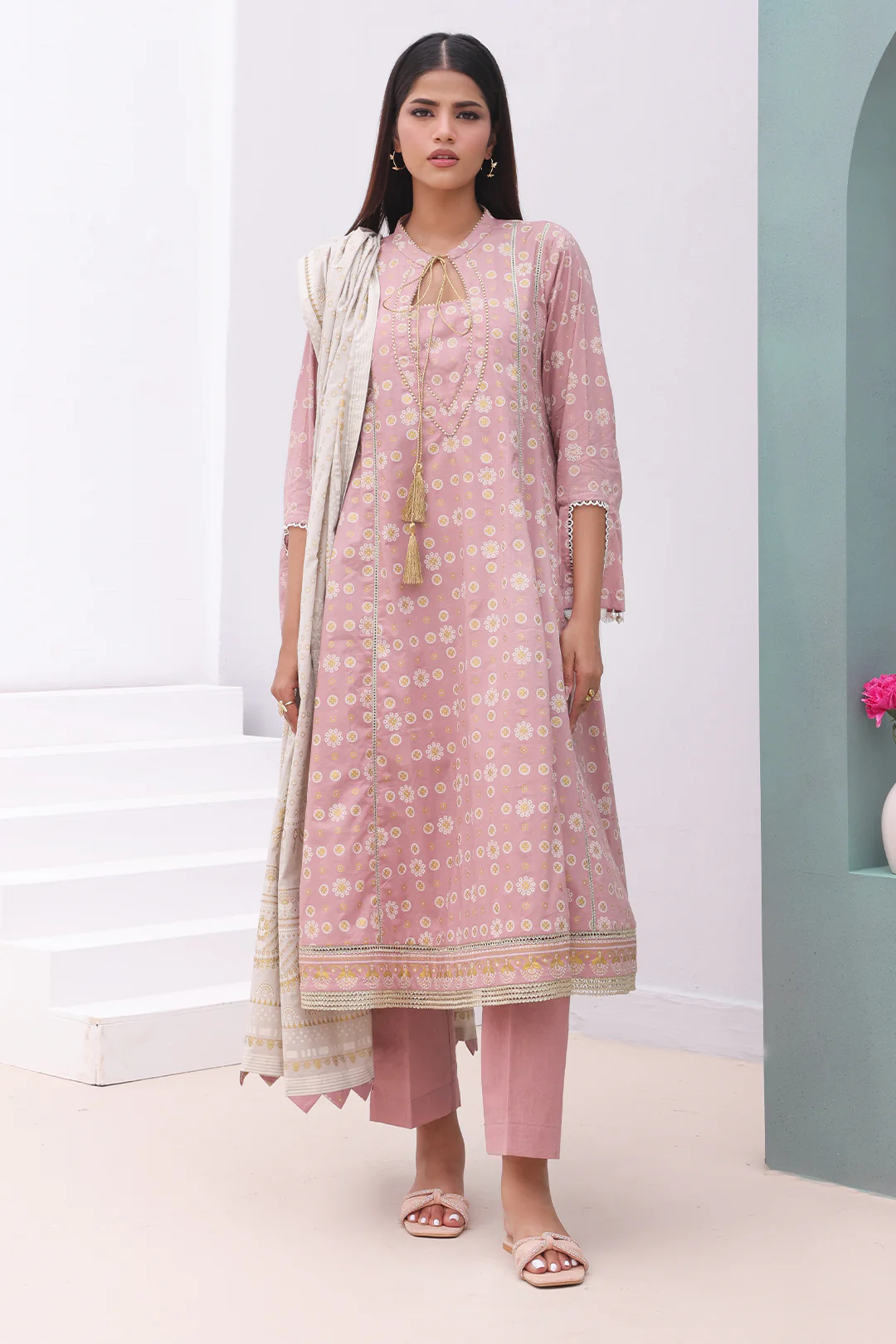 Shirt Shalwar Dupatta - 0058 - Image 9