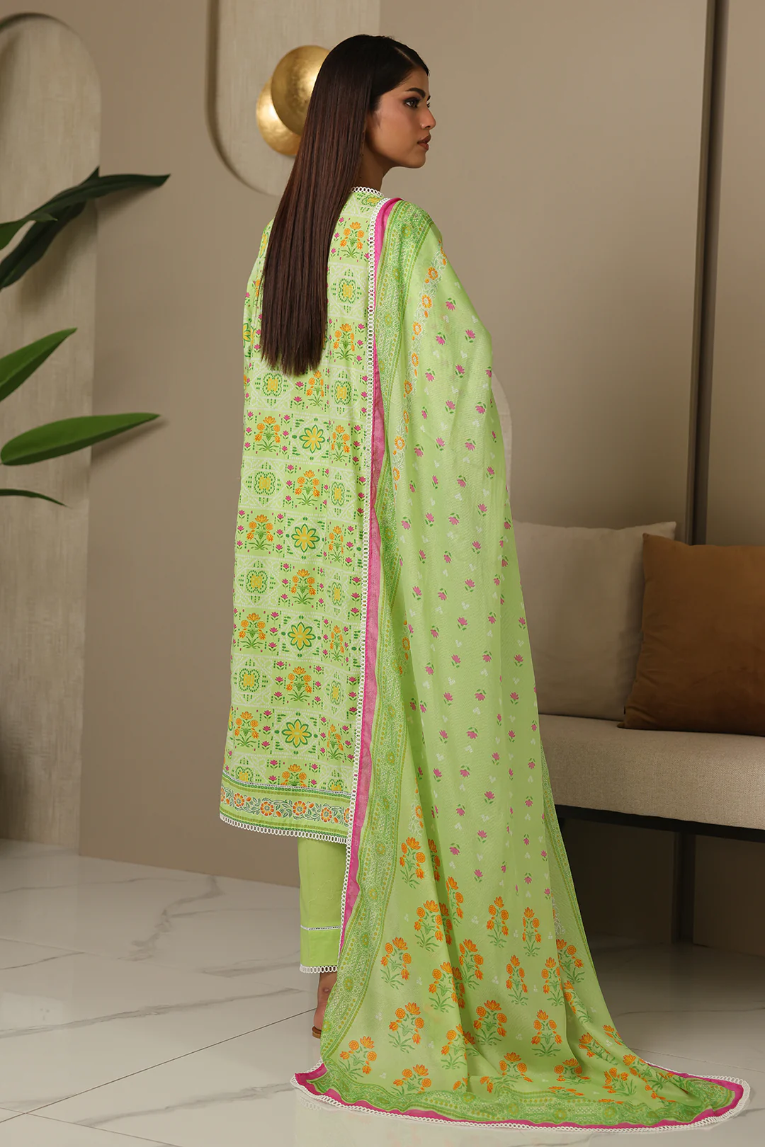 Shirt Shalwar Dupatta - 0115 - Image 5