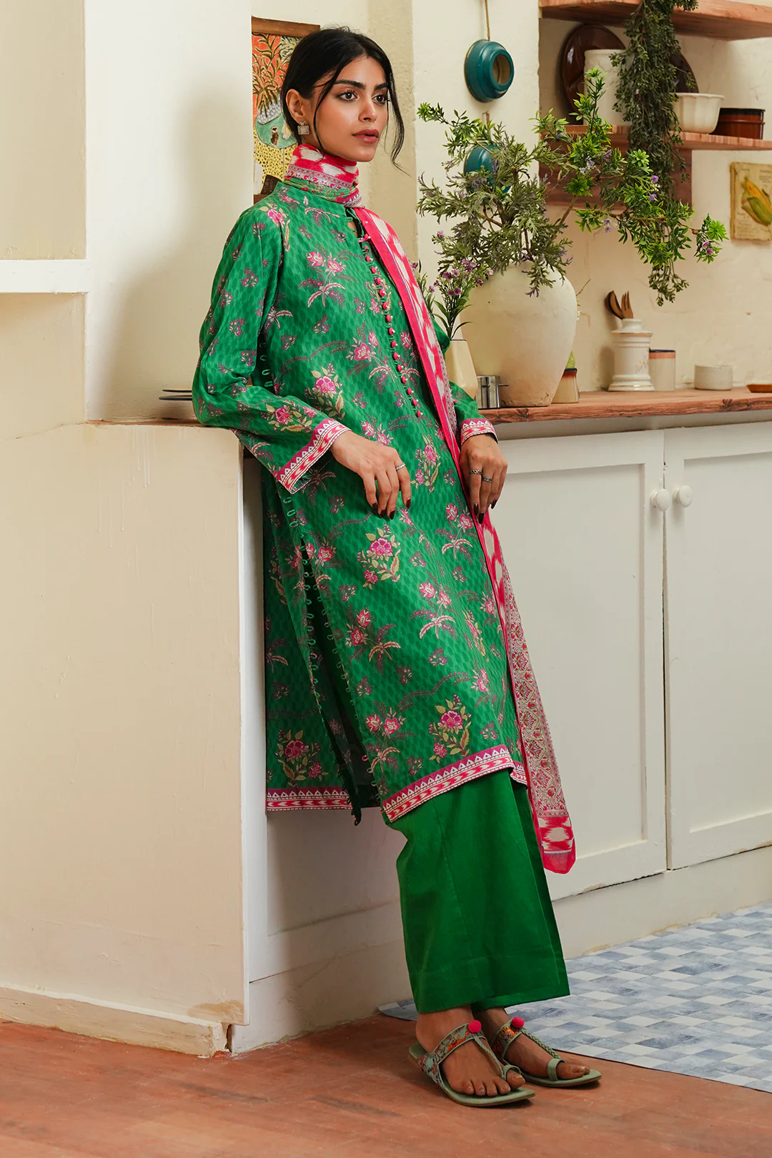 Shirt Shalwar Dupatta - 0118 - Image 3