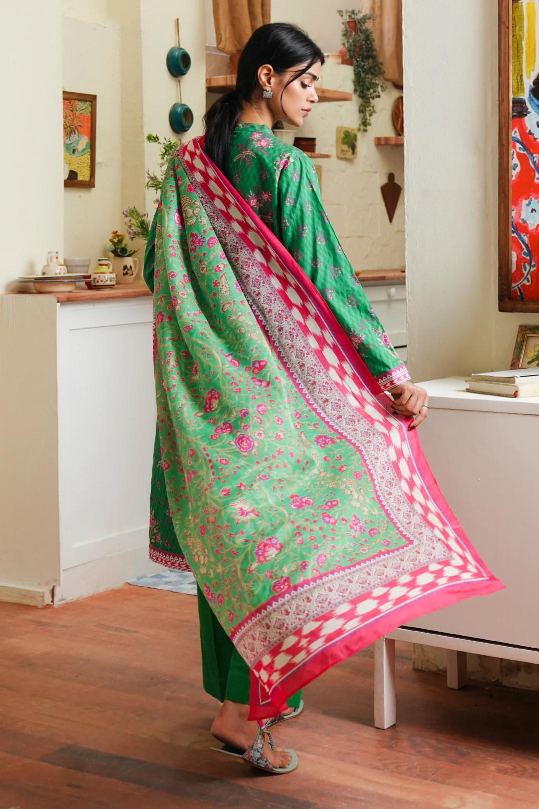 Shirt Shalwar Dupatta - 0118 - Image 5