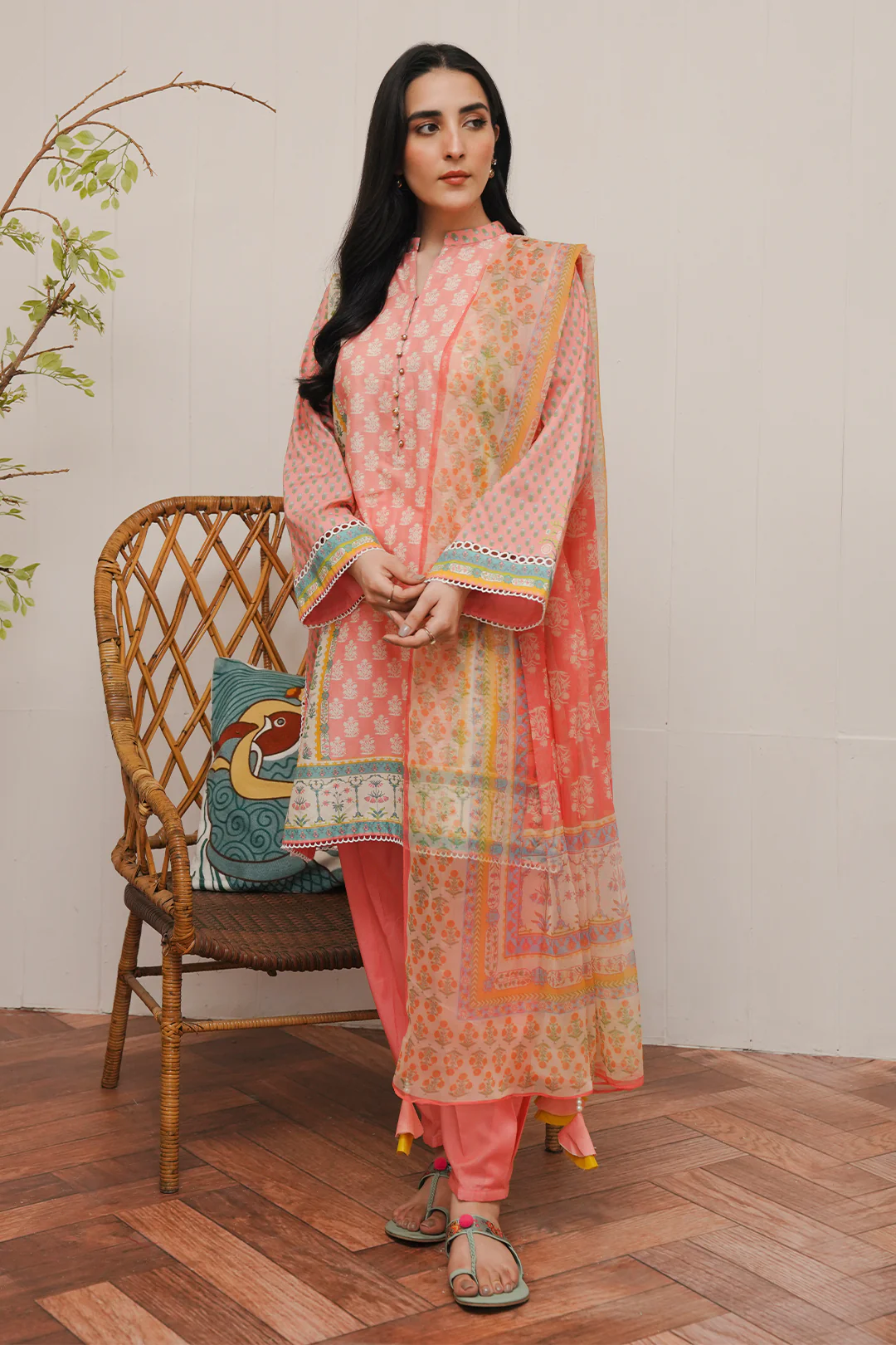 Shirt Shalwar Dupatta - 0119 - Image 3