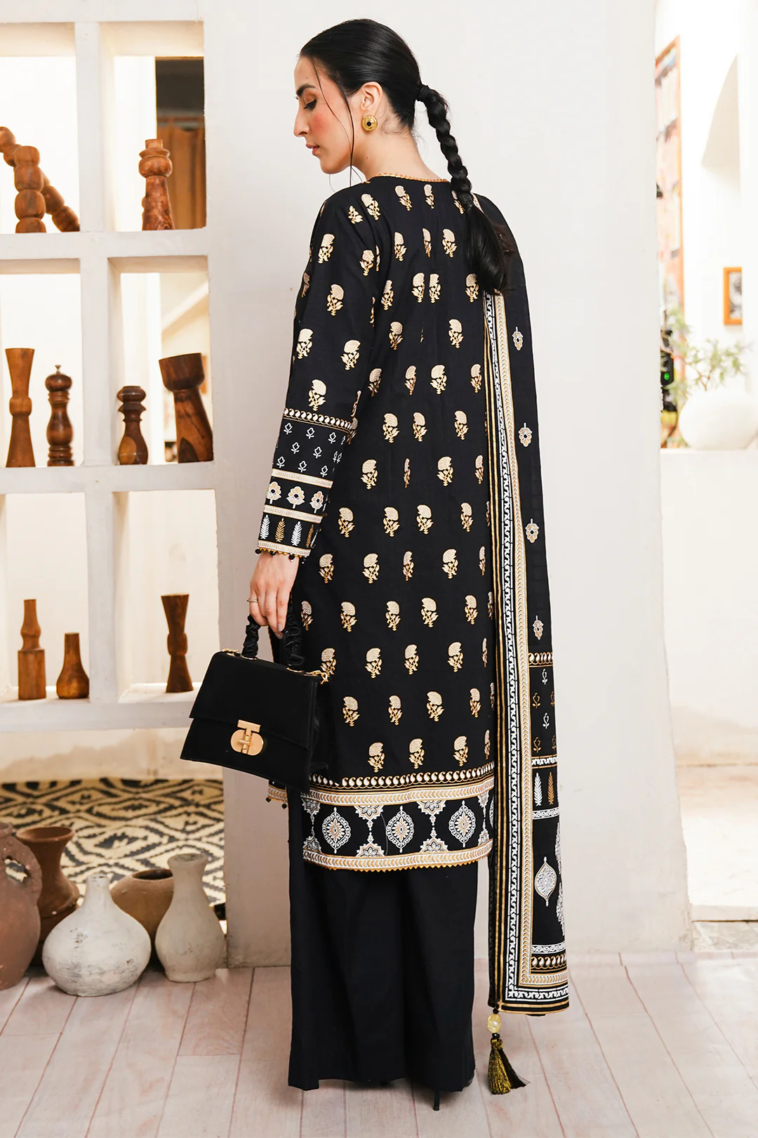 Shirt Shalwar Dupatta - 0134 - Image 8