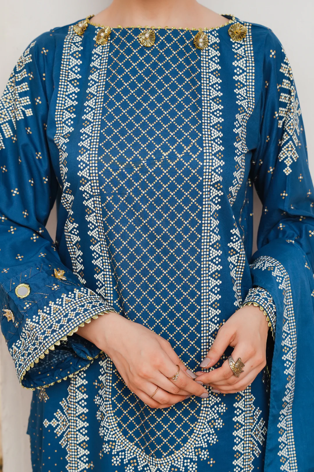 Shirt Shalwar Dupatta - 0135 - Image 4