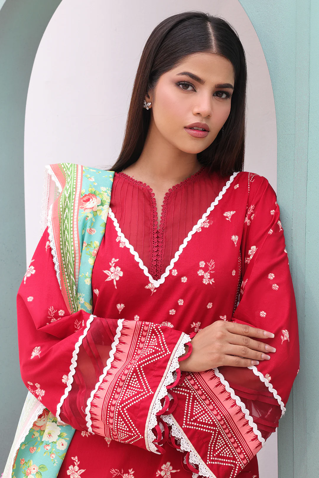 Shirt Shalwar Dupatta - 0136 - Image 6