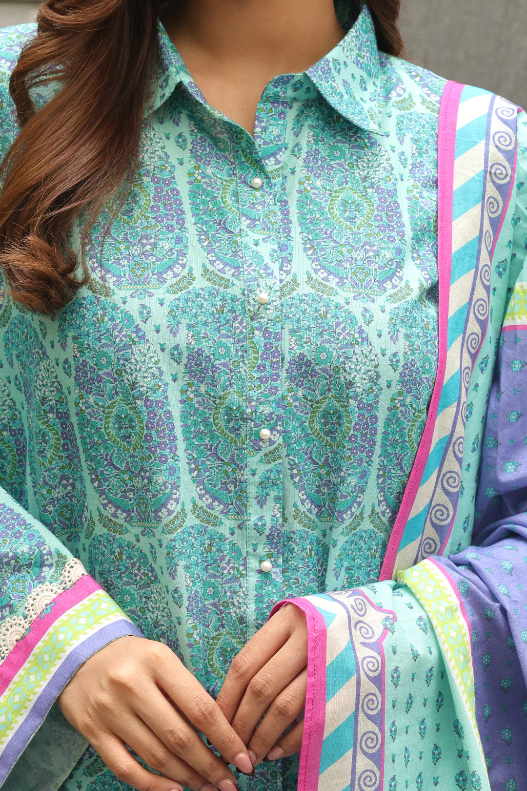 Shirt Shalwar Dupatta - 0140 - Image 4