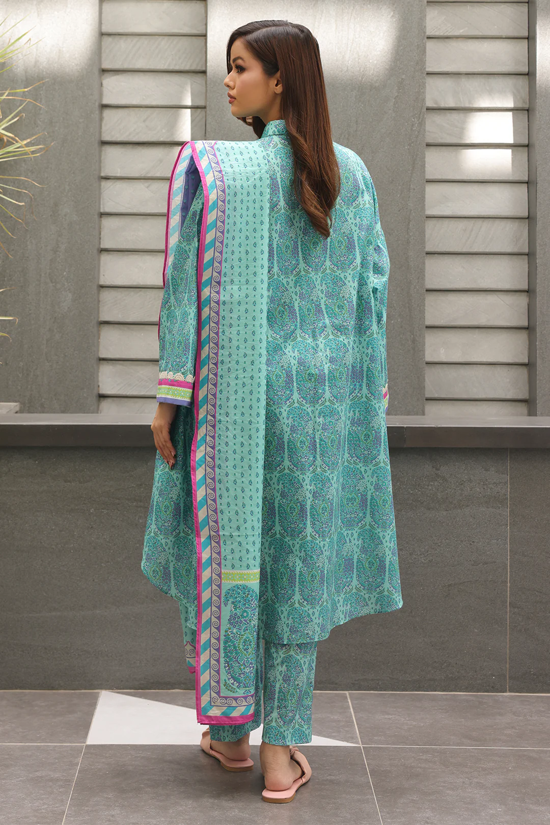 Shirt Shalwar Dupatta - 0140 - Image 8