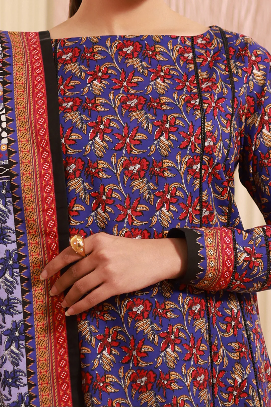 Shirt Shalwar Dupatta - 0632 - Image 4