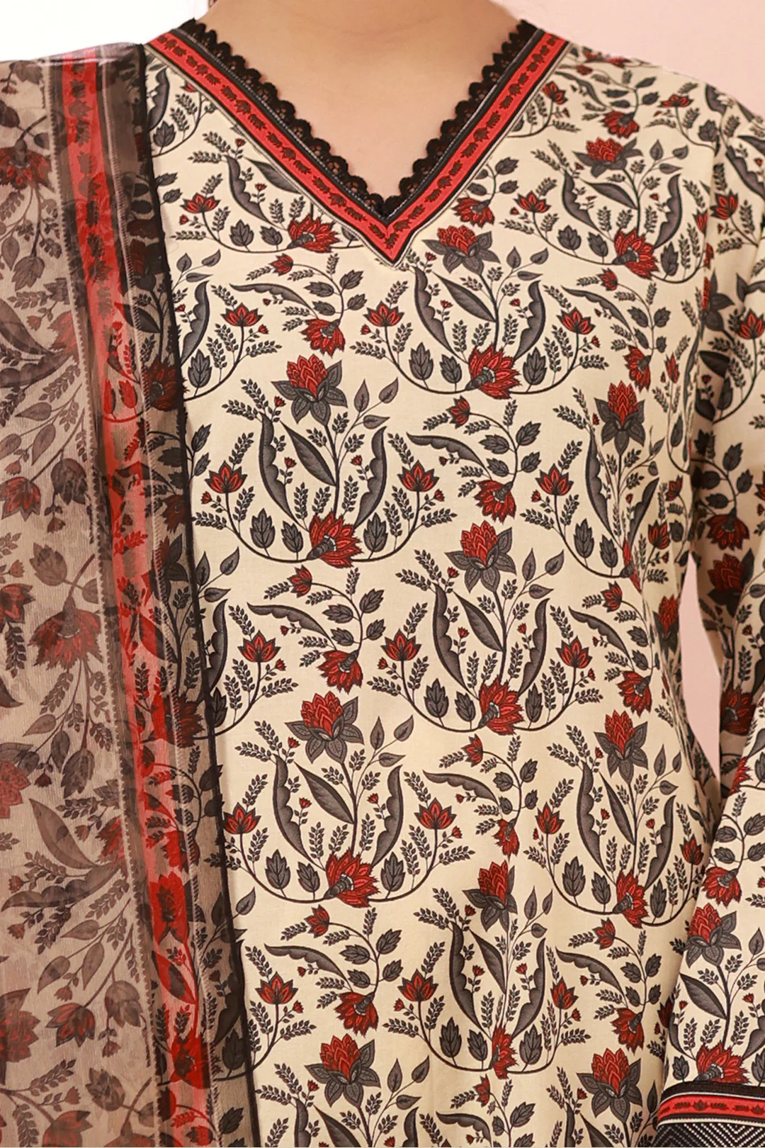 Shirt Shalwar Dupatta - 0658 - Image 4