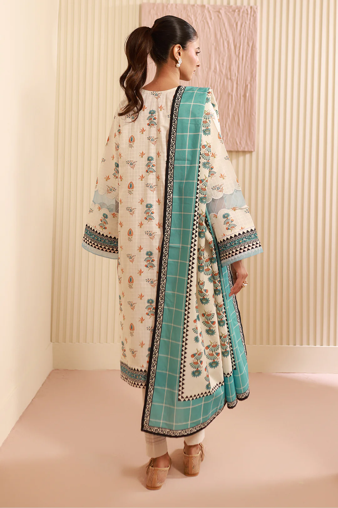 Shirt Shalwar Dupatta - 0668 - Image 7