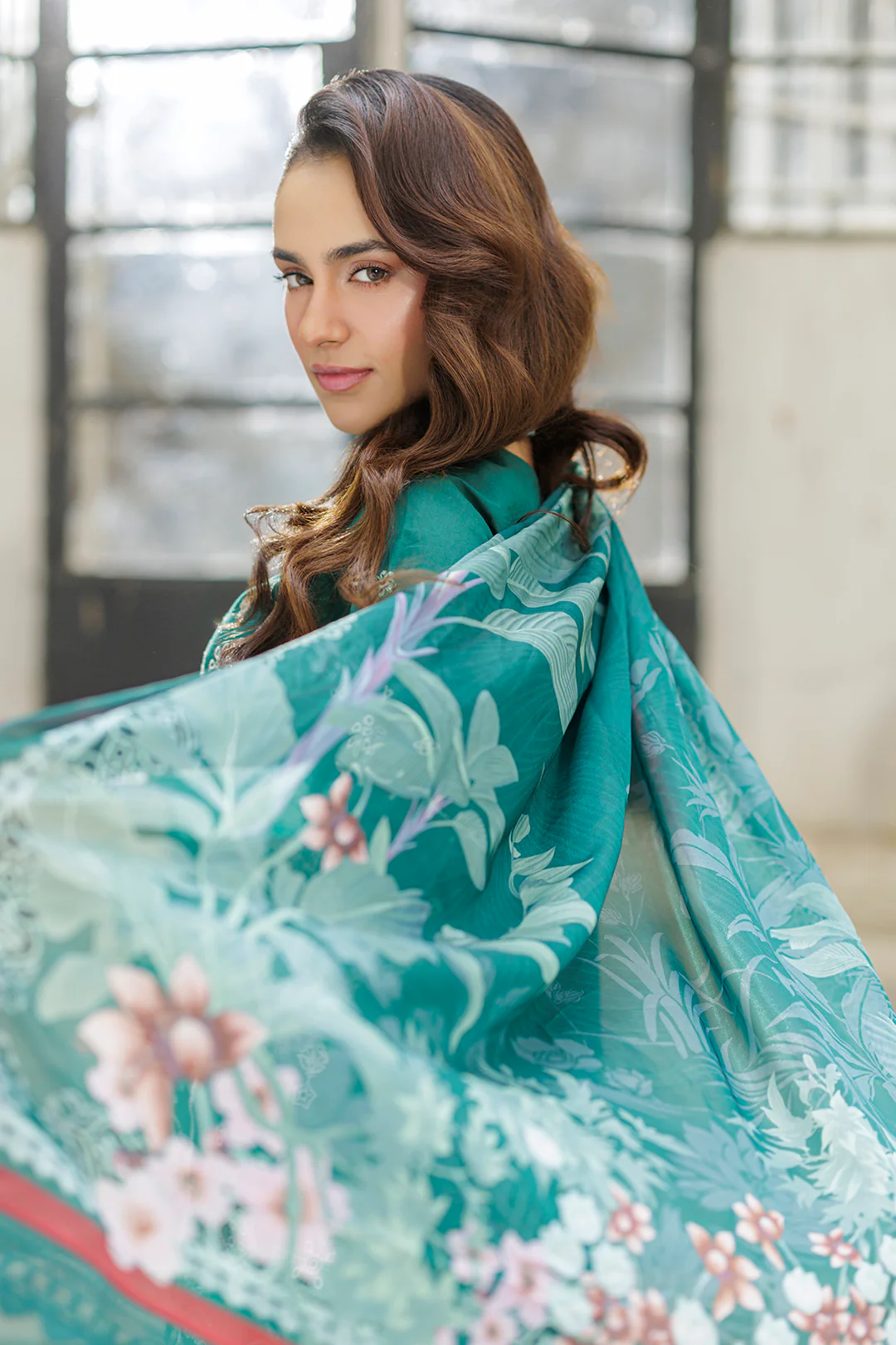 Embroidered Shirt Shalwar Dupatta - 4034 - Image 5