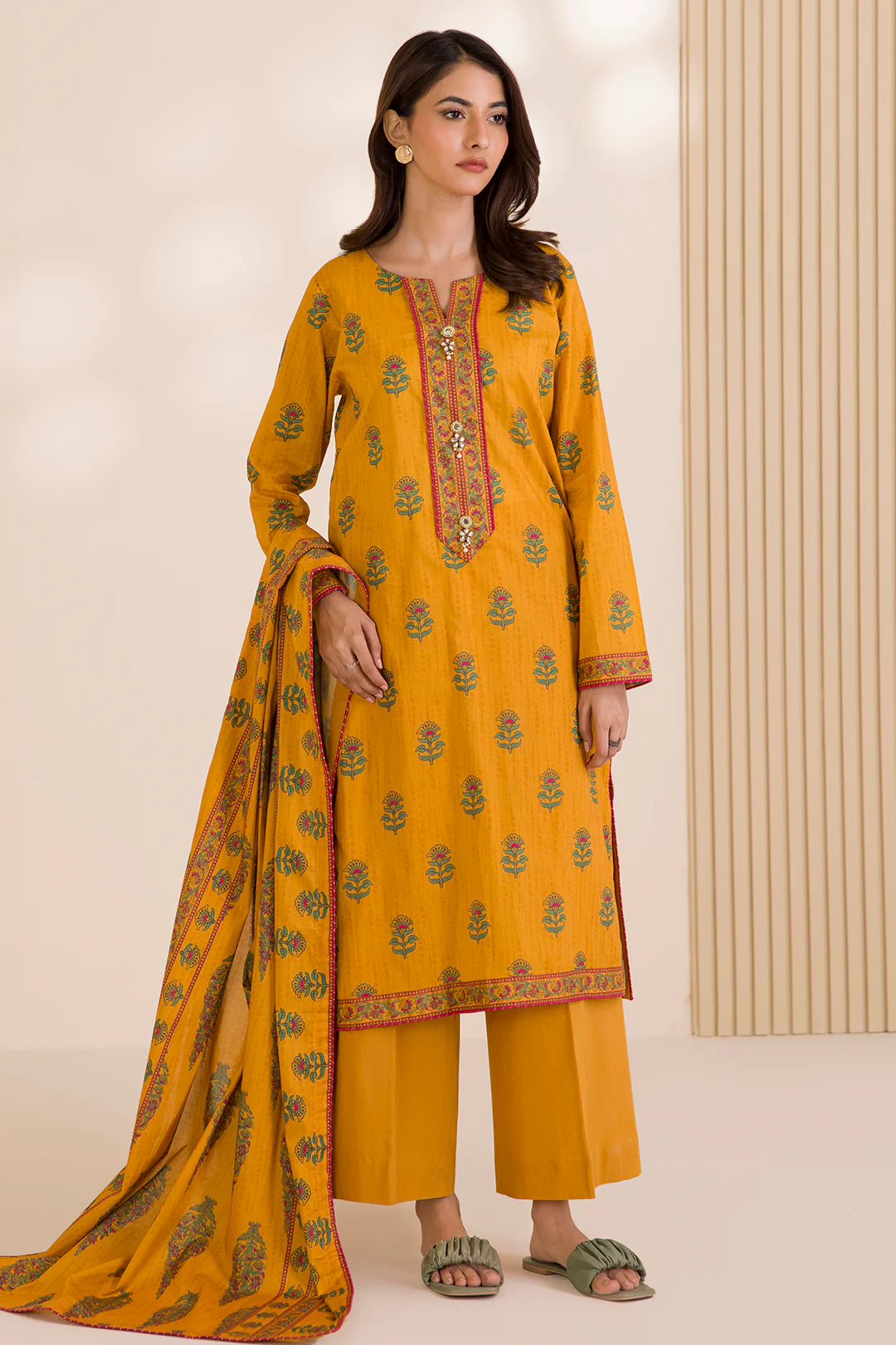 Shirt Shalwar Dupatta - 0021 - Image 5