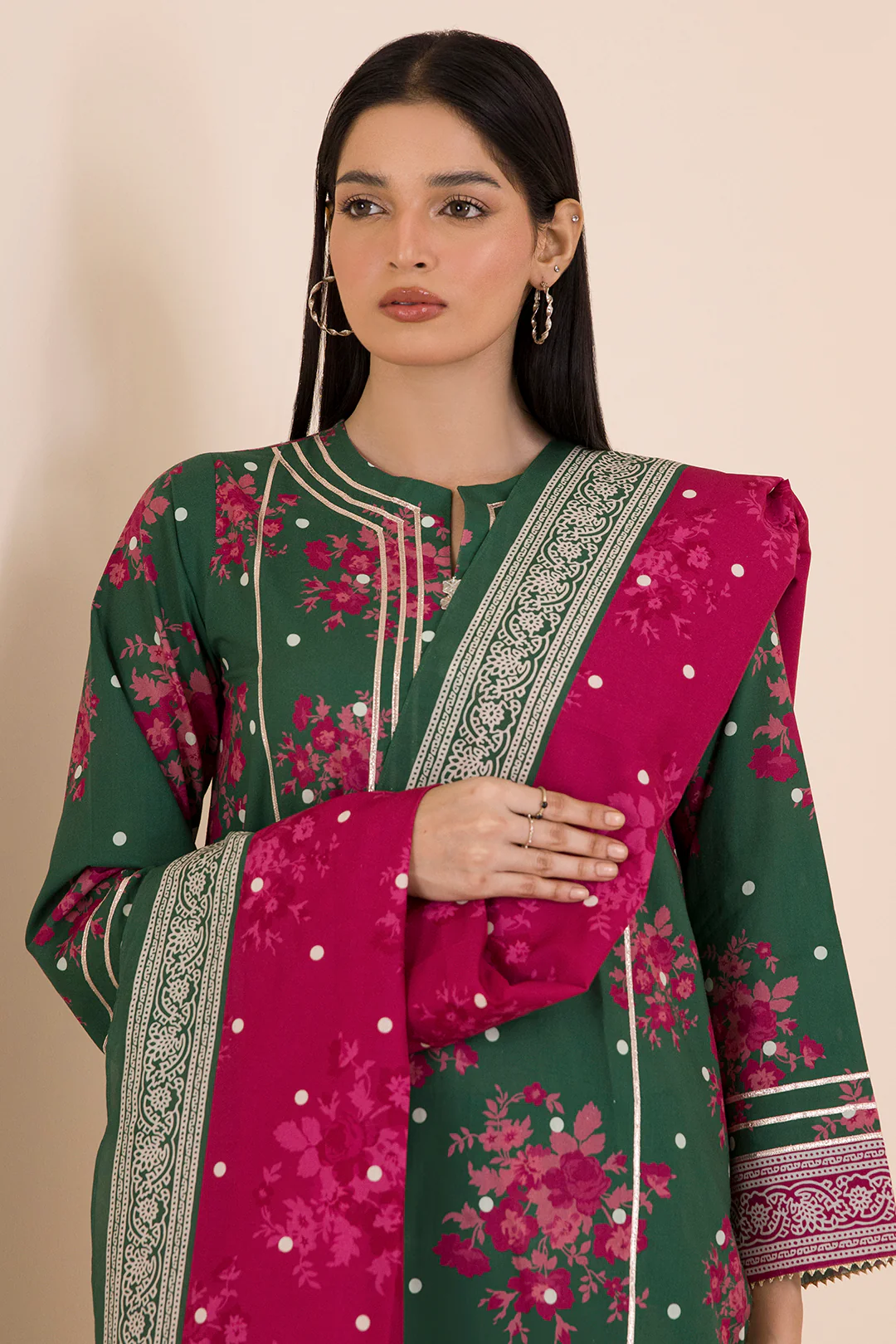 Shirt Shalwar Dupatta - 0028 - Image 2