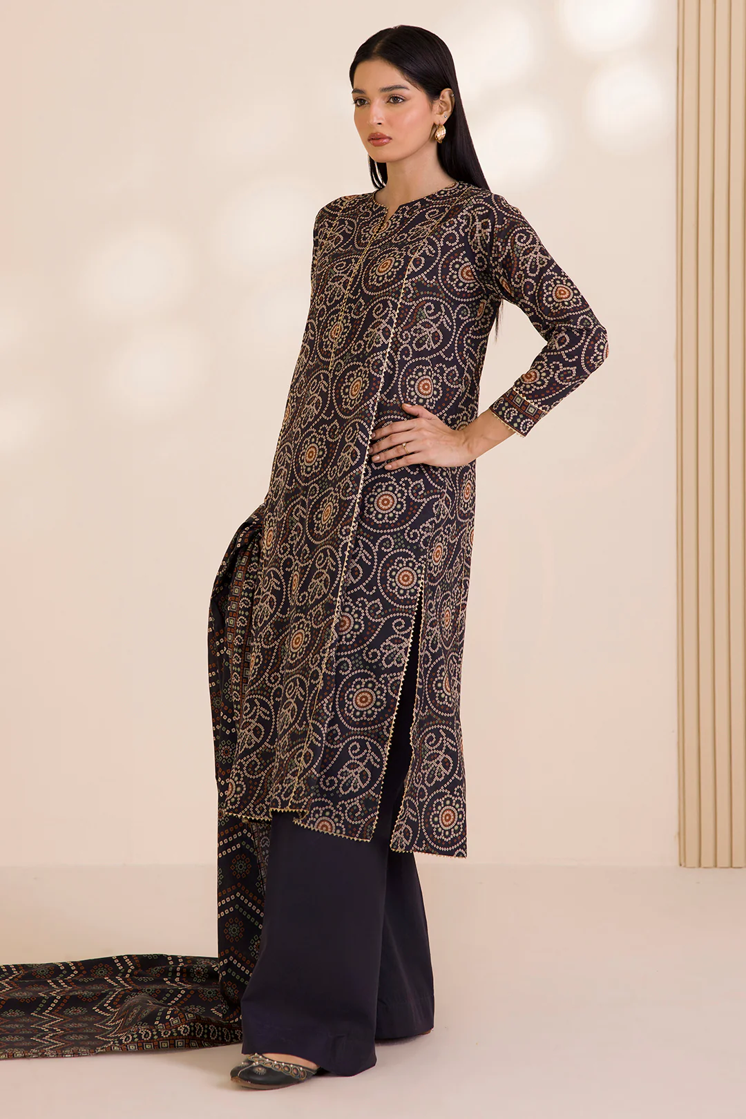 Shirt Shalwar Dupatta - 0035 - Image 5