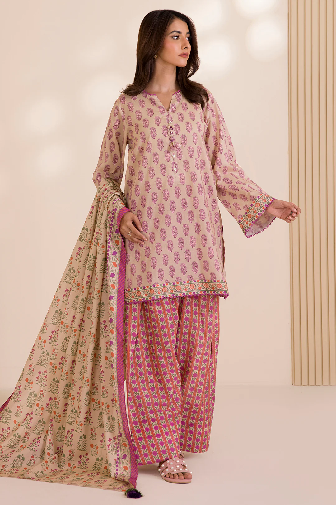 Shirt Shalwar Dupatta - 0038 - Image 3