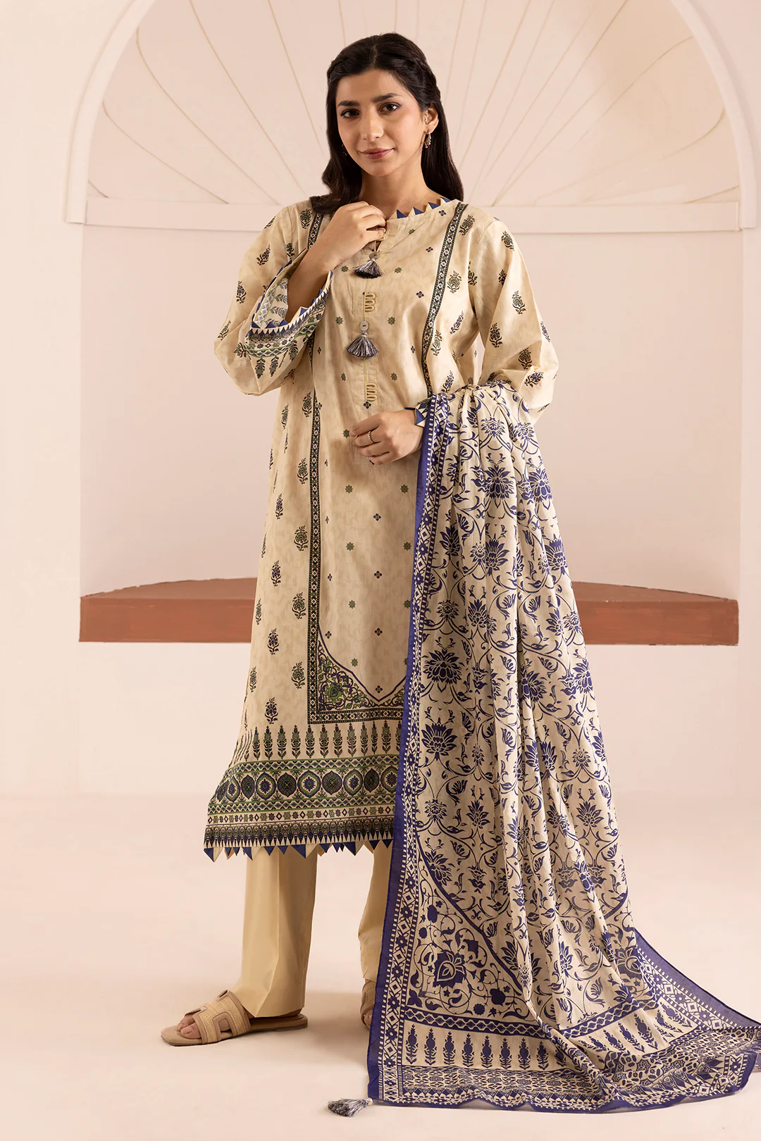 Shirt Shalwar Dupatta - 0191 - Image 4