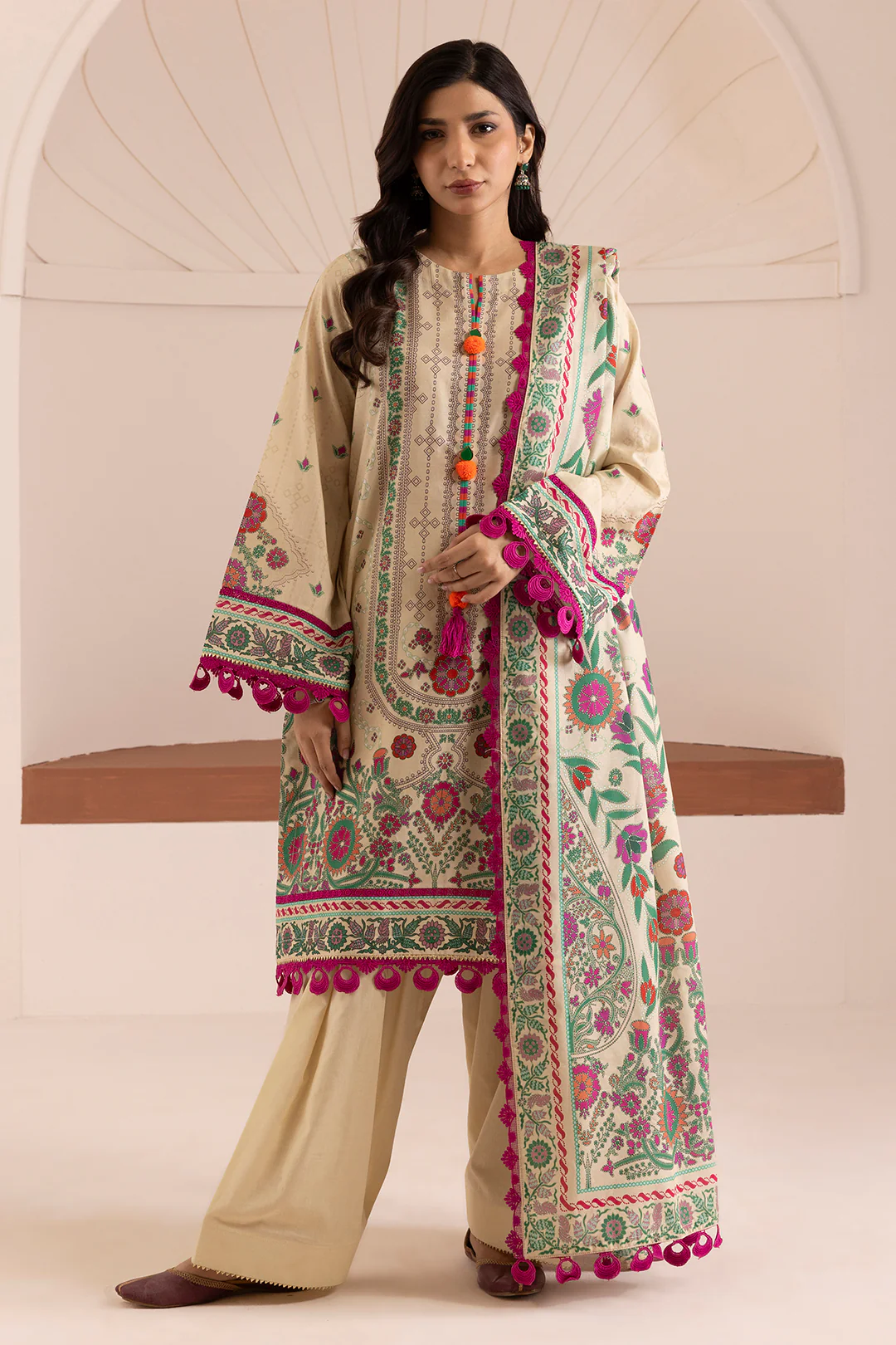 Shirt Shalwar Dupatta - 0195