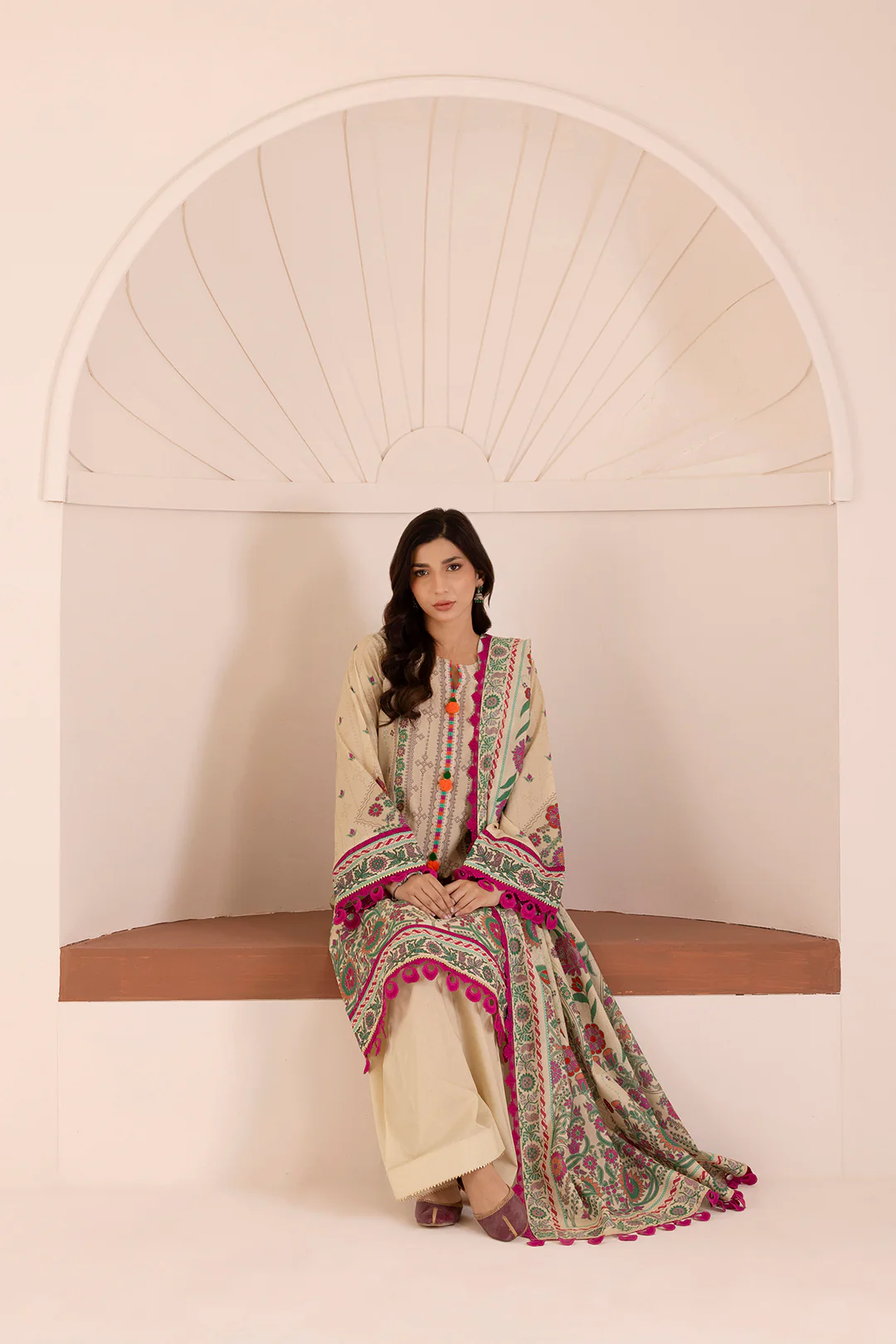 Shirt Shalwar Dupatta - 0195 - Image 5