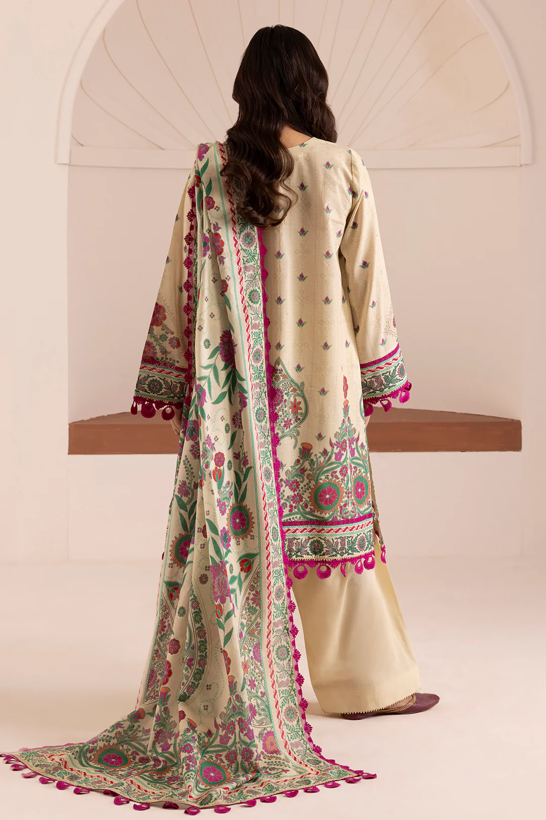 Shirt Shalwar Dupatta - 0195 - Image 7
