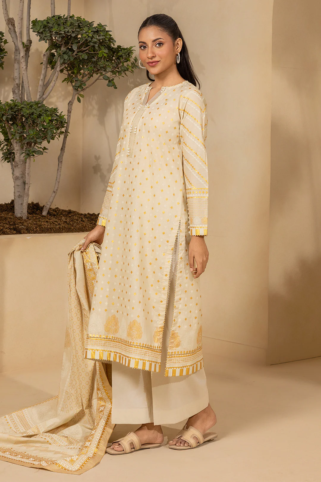 Shirt Shalwar Dupatta - 0204 - Image 6