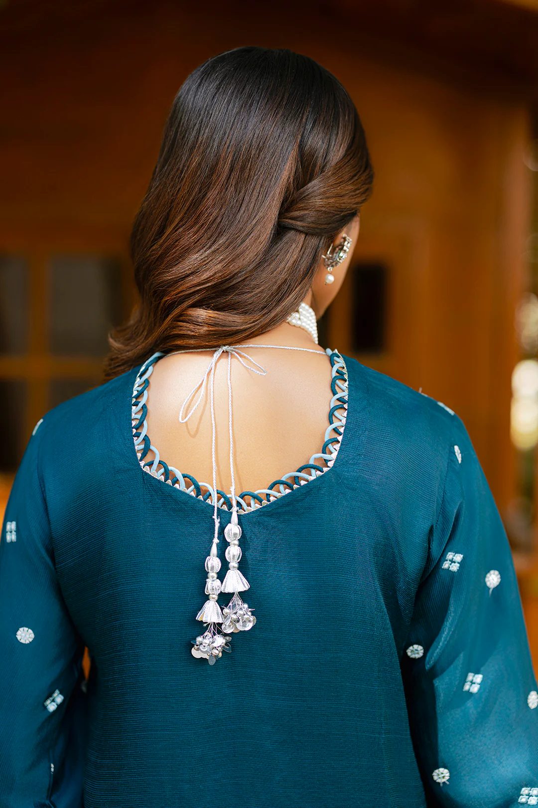 Embroidered Shirt Shalwar Dupatta - 4214 - Image 14