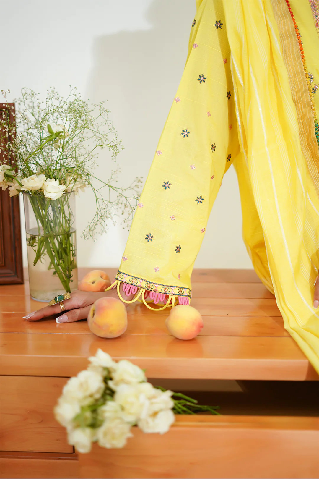 Embroidered Shirt Shalwar Dupatta - 1285 - Image 3