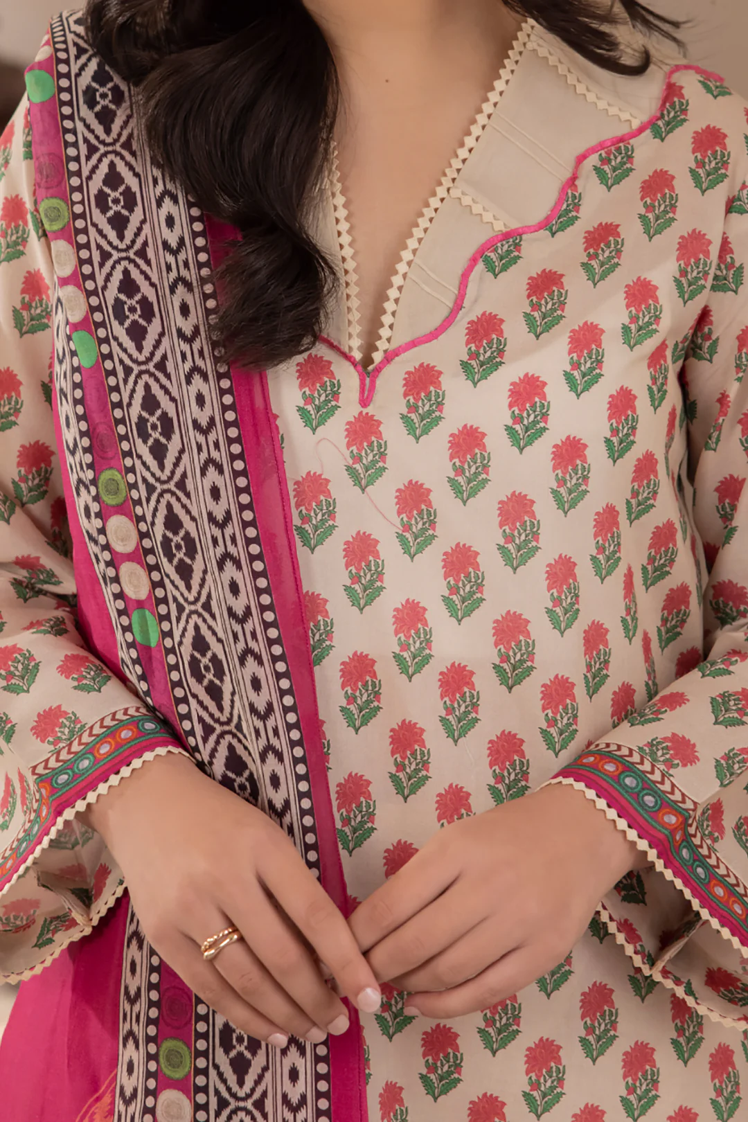 Shirt Shalwar Dupatta - 1074 - Image 4