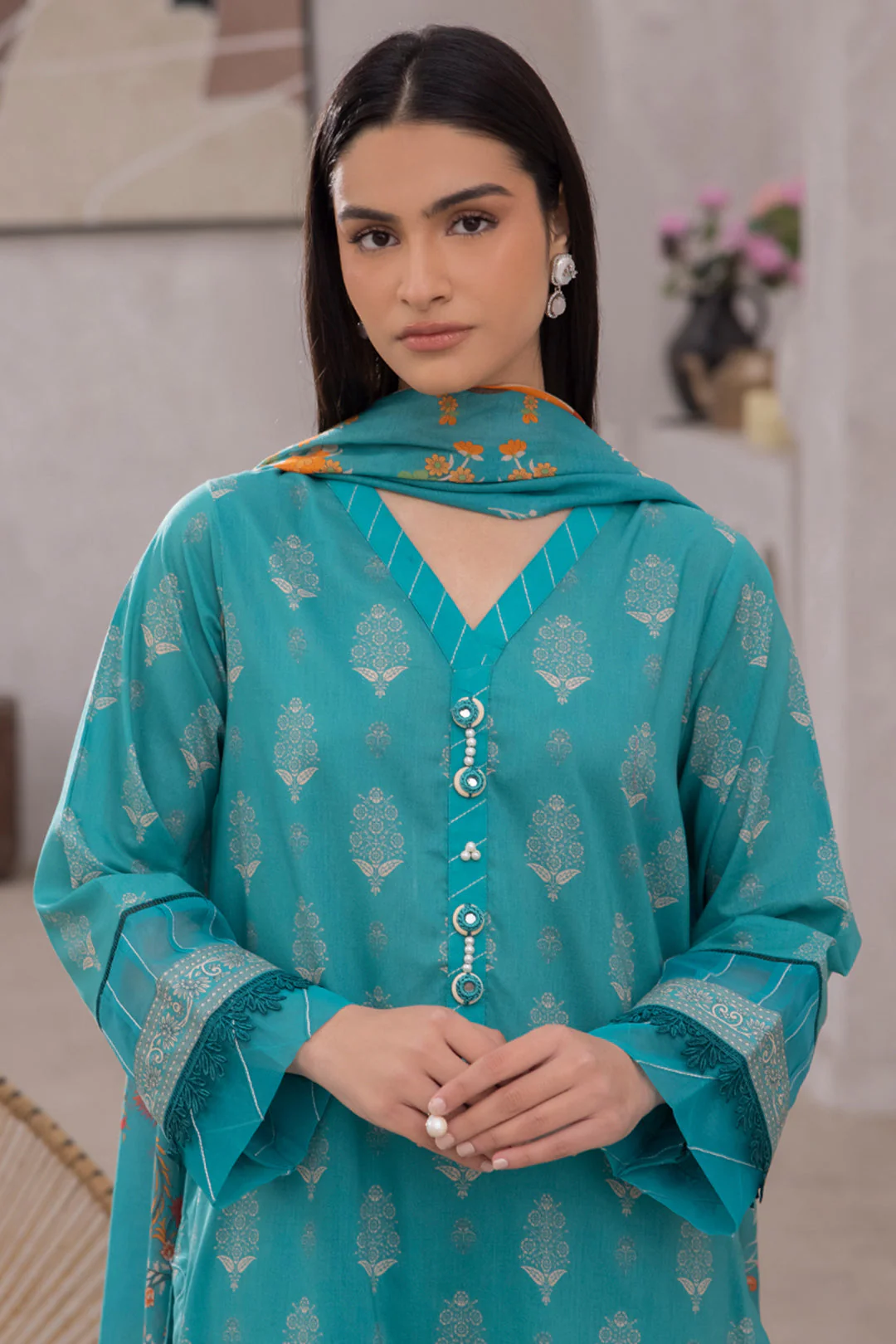 Shirt Shalwar Dupatta - 1088 - Image 2