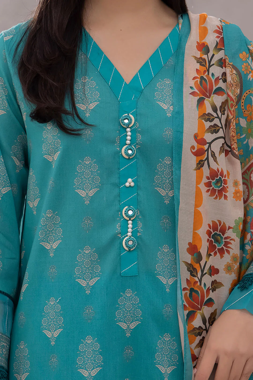 Shirt Shalwar Dupatta - 1088 - Image 4