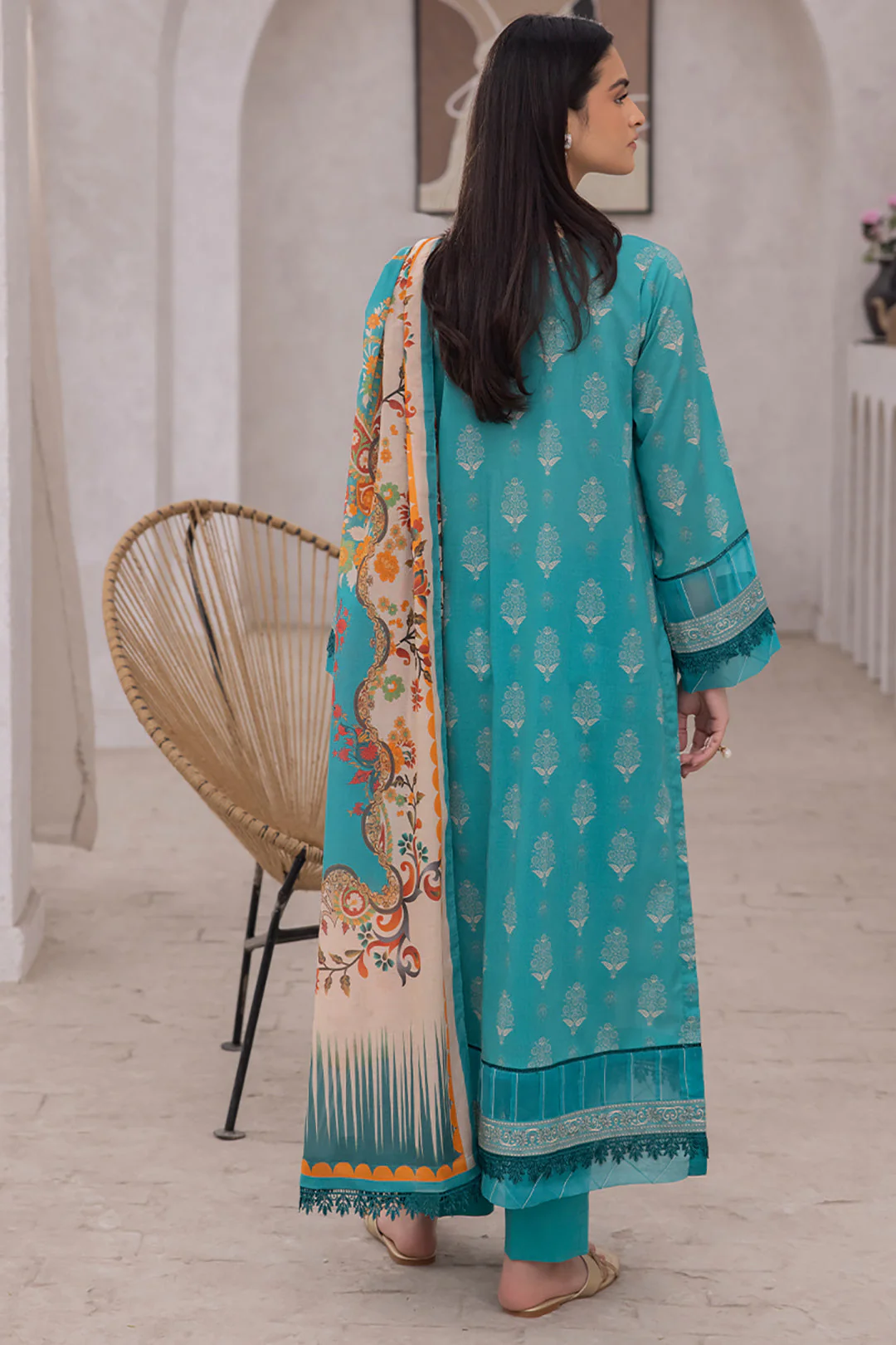 Shirt Shalwar Dupatta - 1088 - Image 5