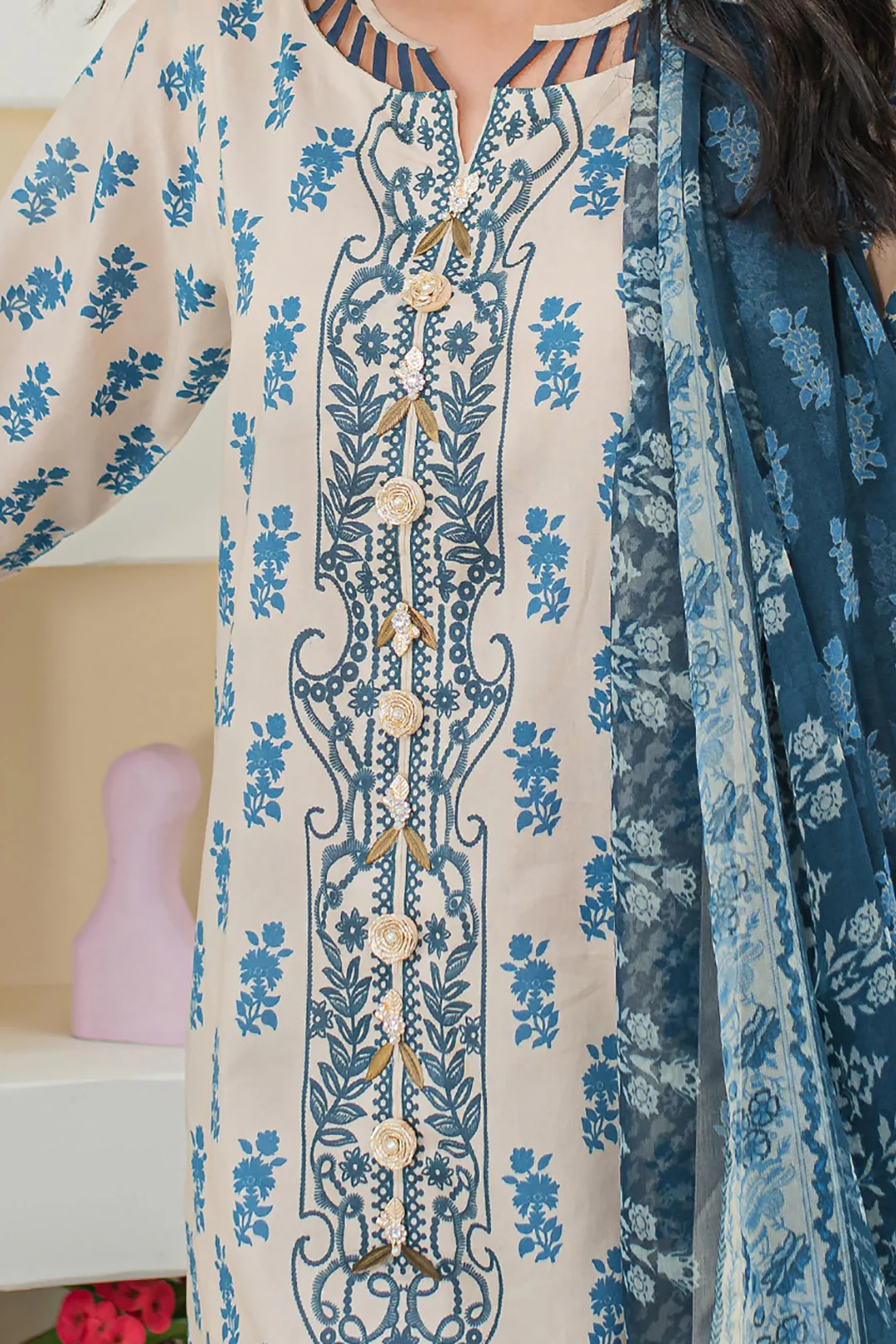 Shirt Shalwar Dupatta - 1188 - Image 4