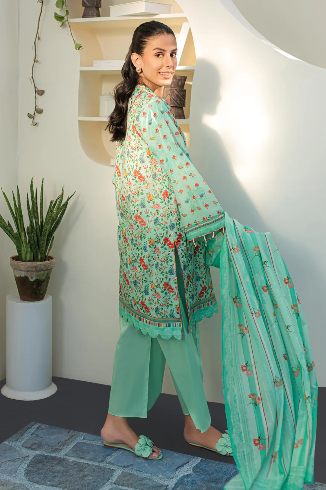 Shirt Shalwar Dupatta - 1208 - Image 3