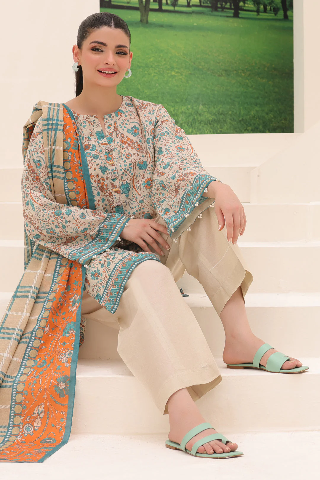 Shirt Shalwar Dupatta - 1211 - Image 3