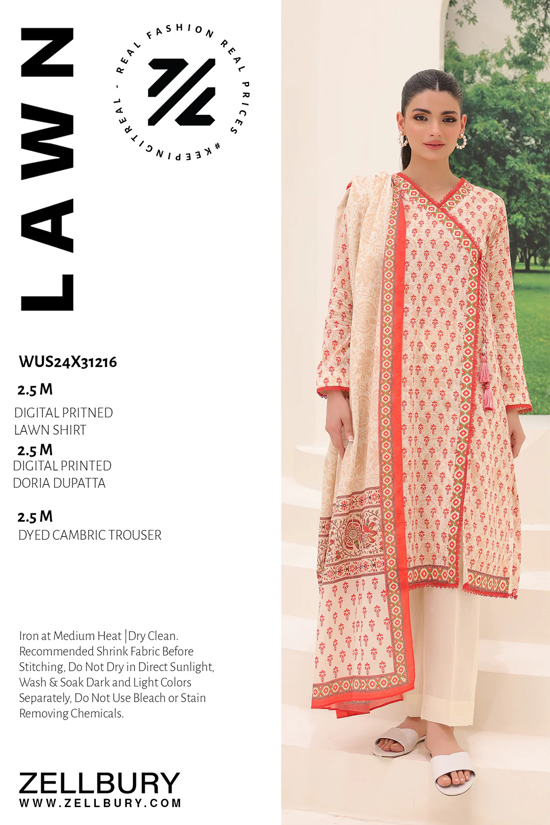 Shirt Shalwar Dupatta - 1216 - Image 6