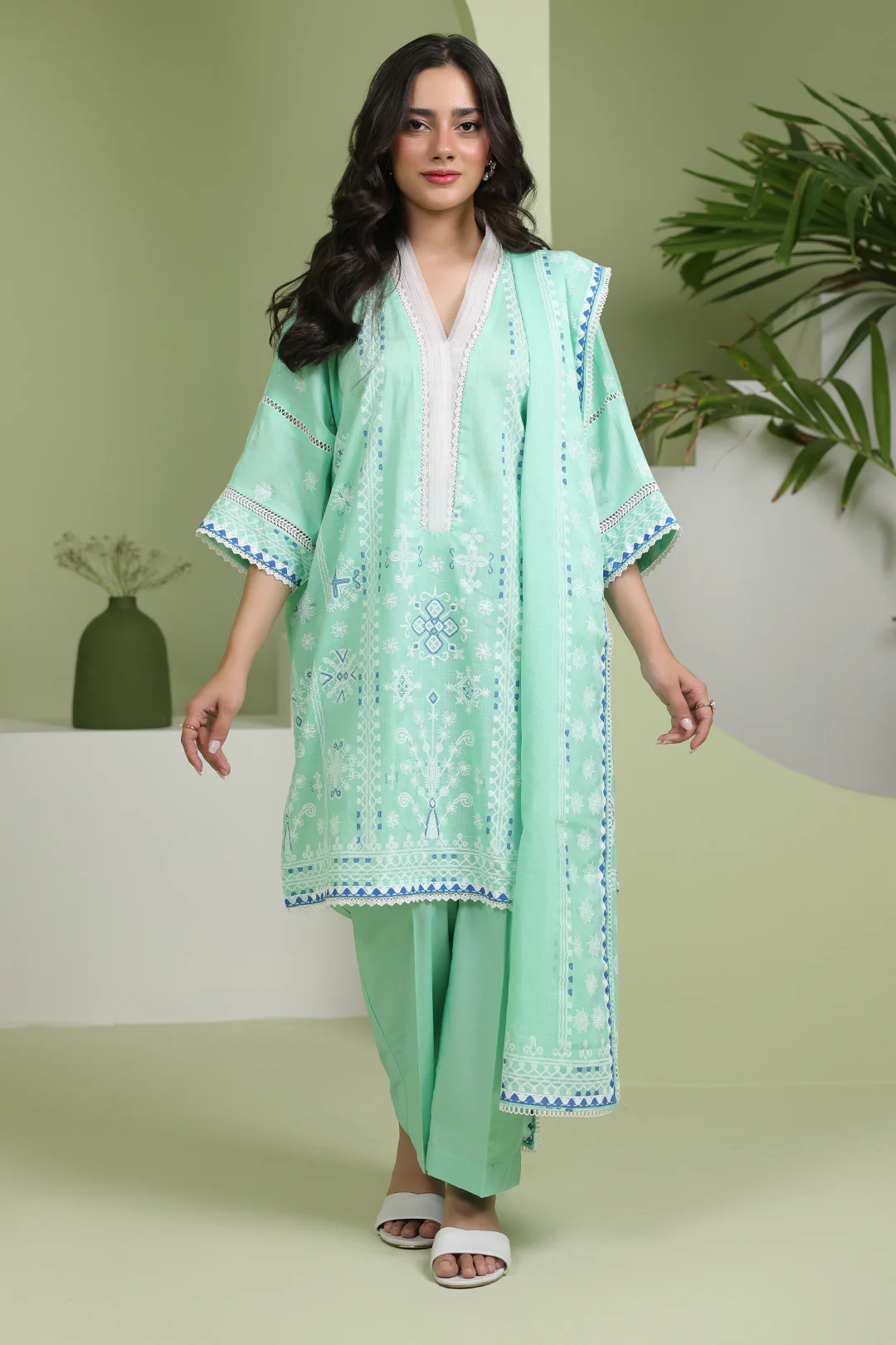 Shirt Shalwar Dupatta - 1240 - Image 4