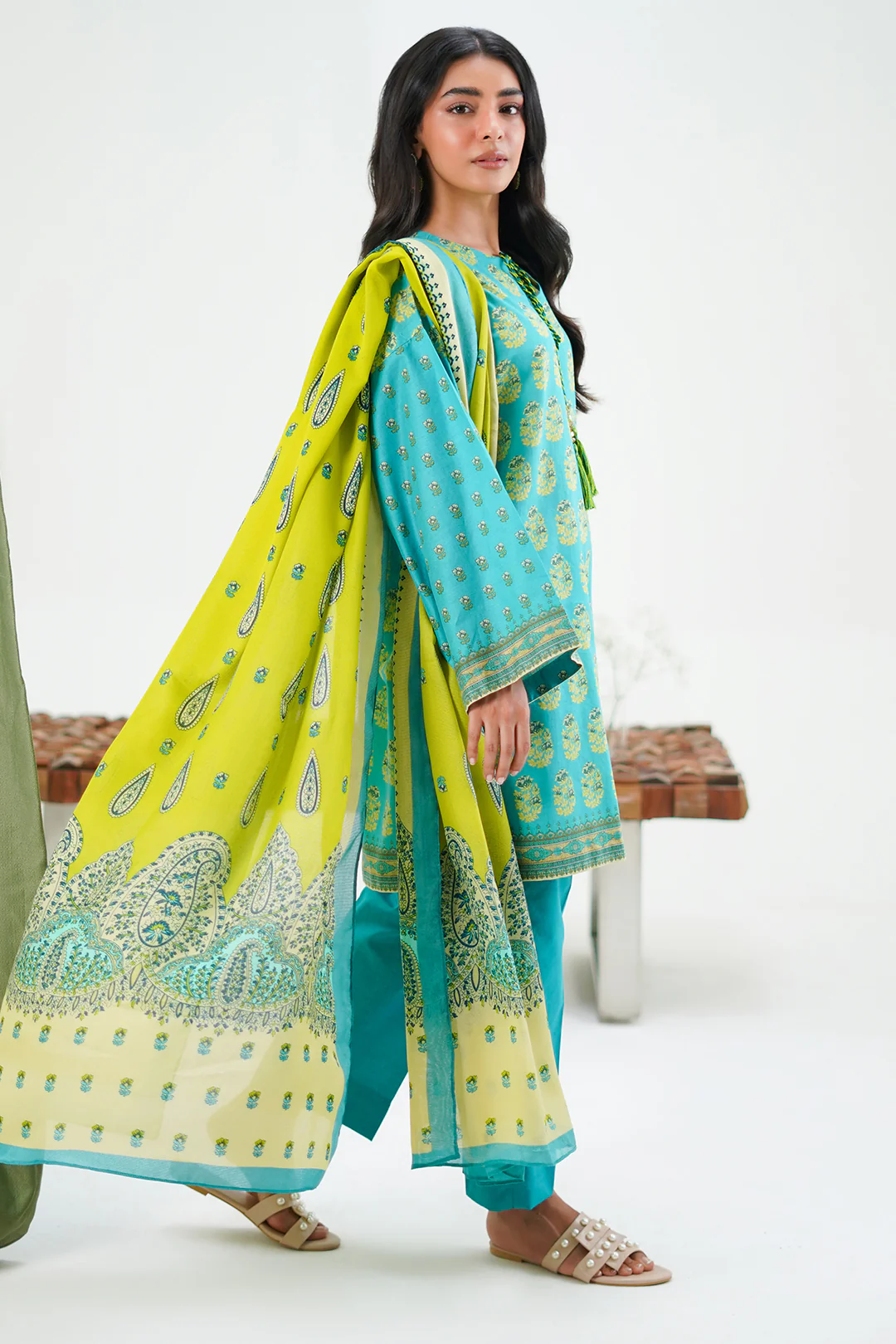 Shirt Shalwar Dupatta - 1328 - Image 6