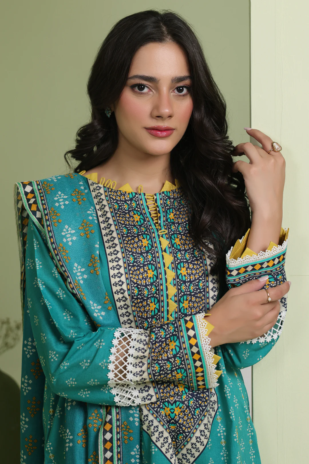 Shirt Shalwar Dupatta - 1416 - Image 2