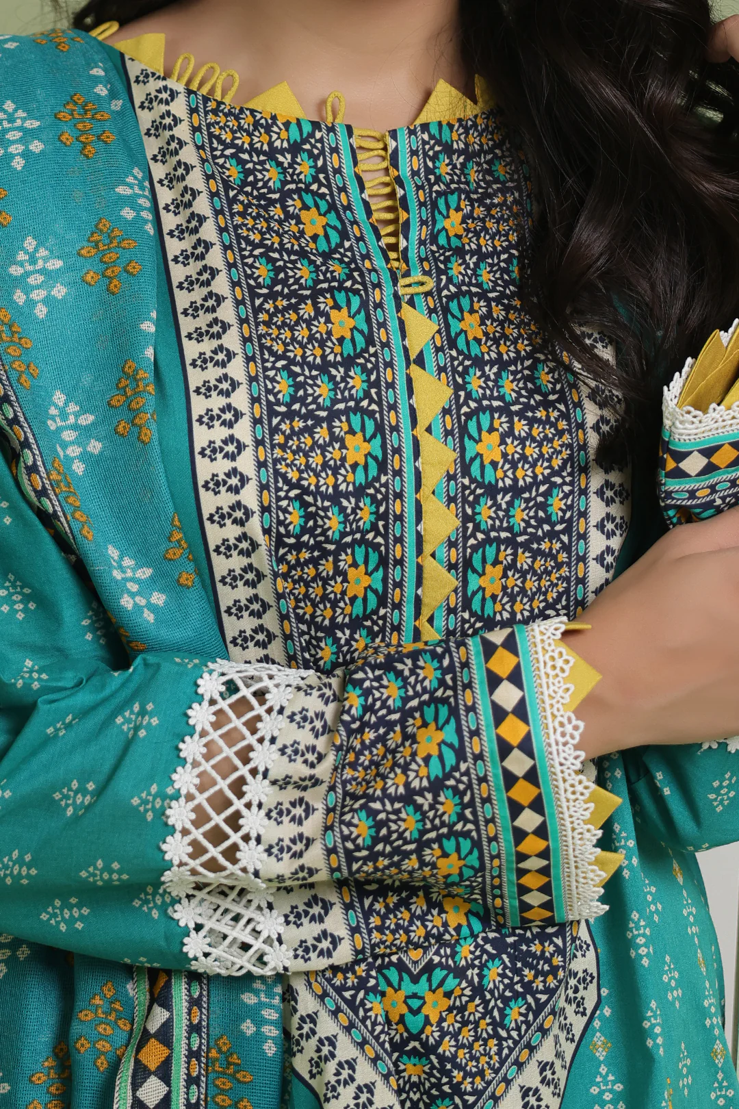 Shirt Shalwar Dupatta - 1416 - Image 3