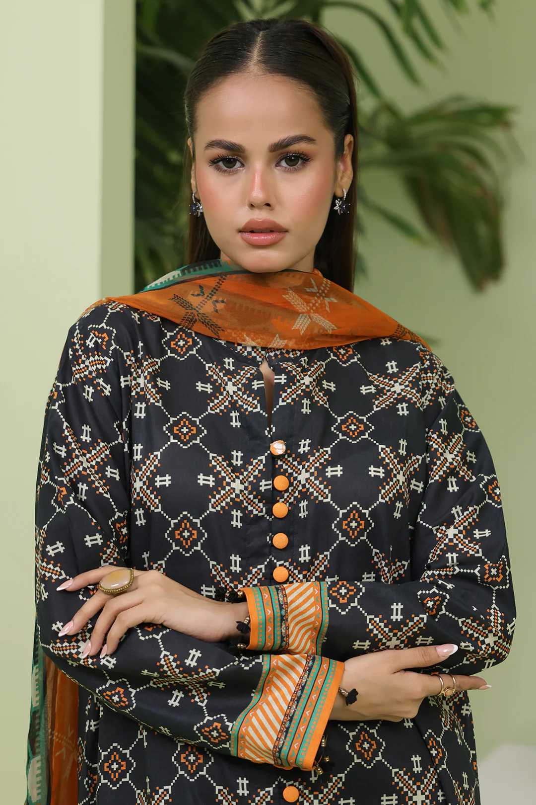 Shirt Shalwar Dupatta - 1418 - Image 2