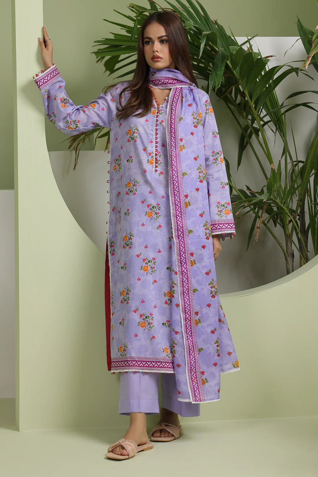 Shirt Shalwar Dupatta - 1420 - Image 3