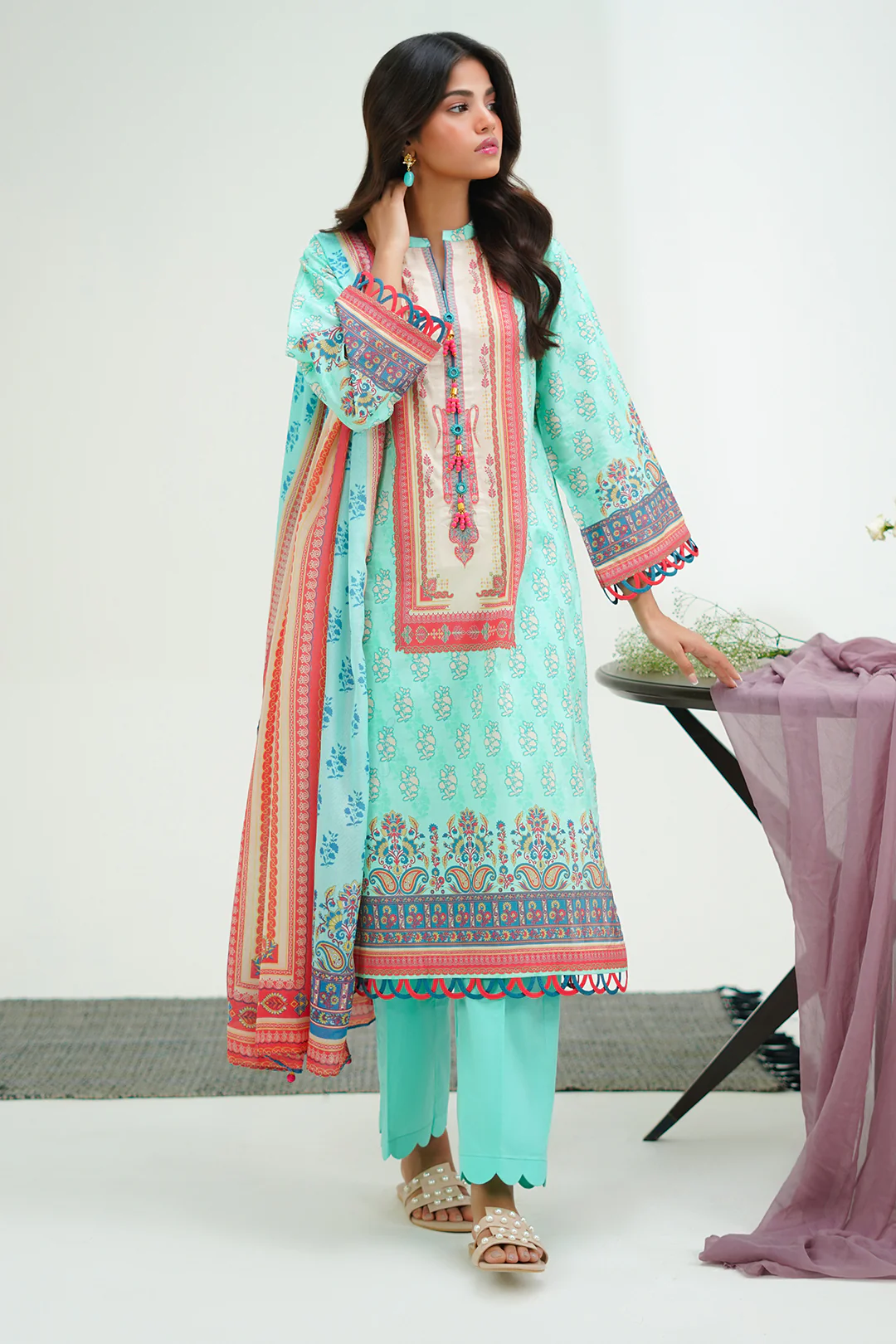 Shirt Shalwar Dupatta - 1504 - Image 3